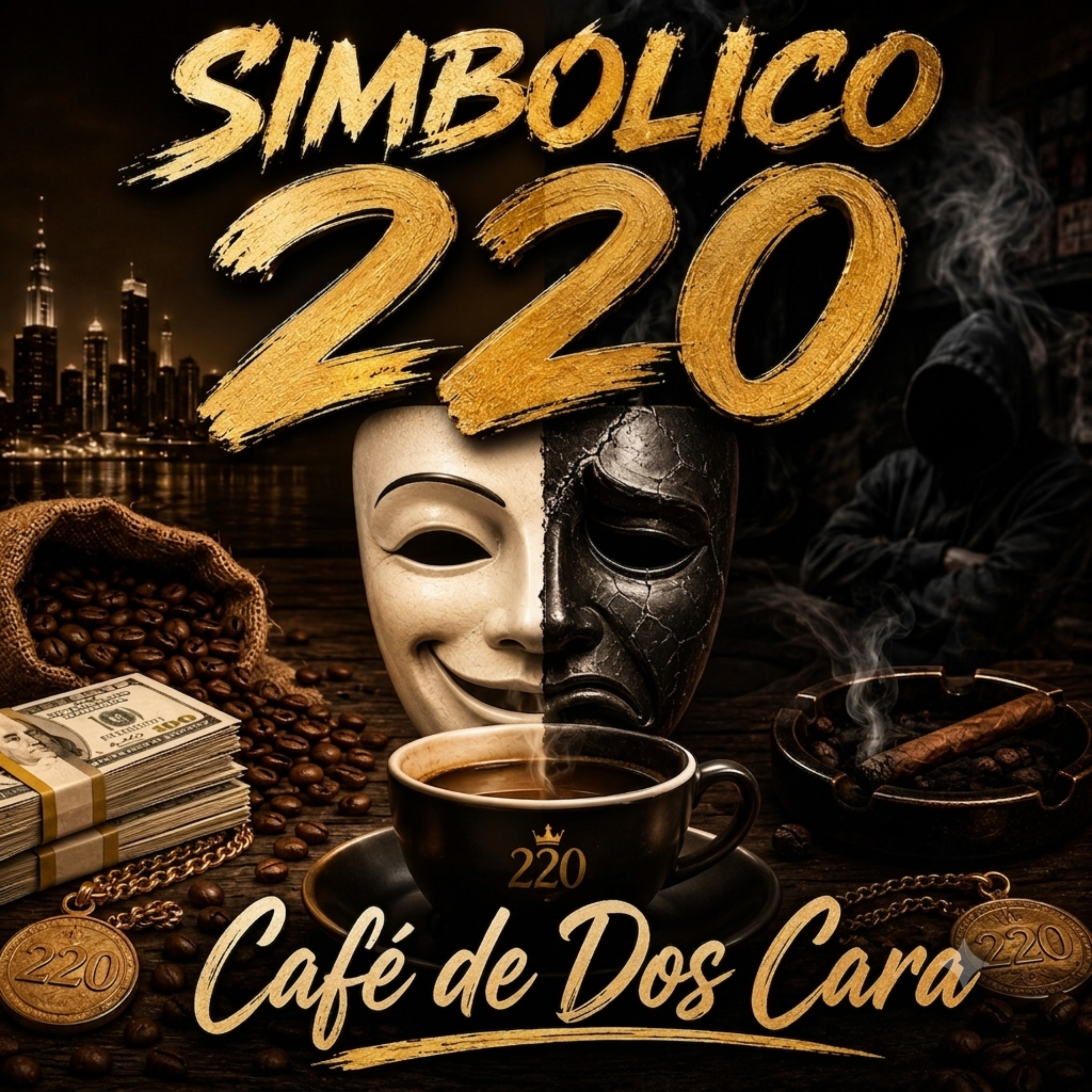cafe de dos cara by simbolico220 cover art