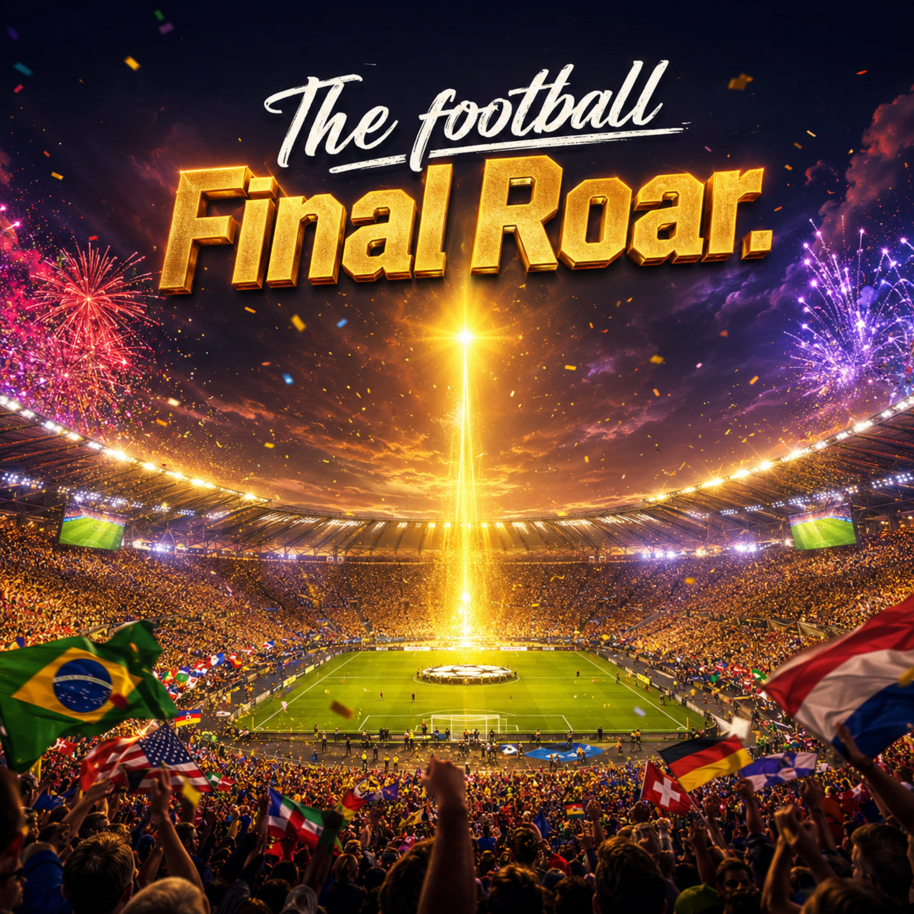 The football Final Roar by Rabiul Karim cover art