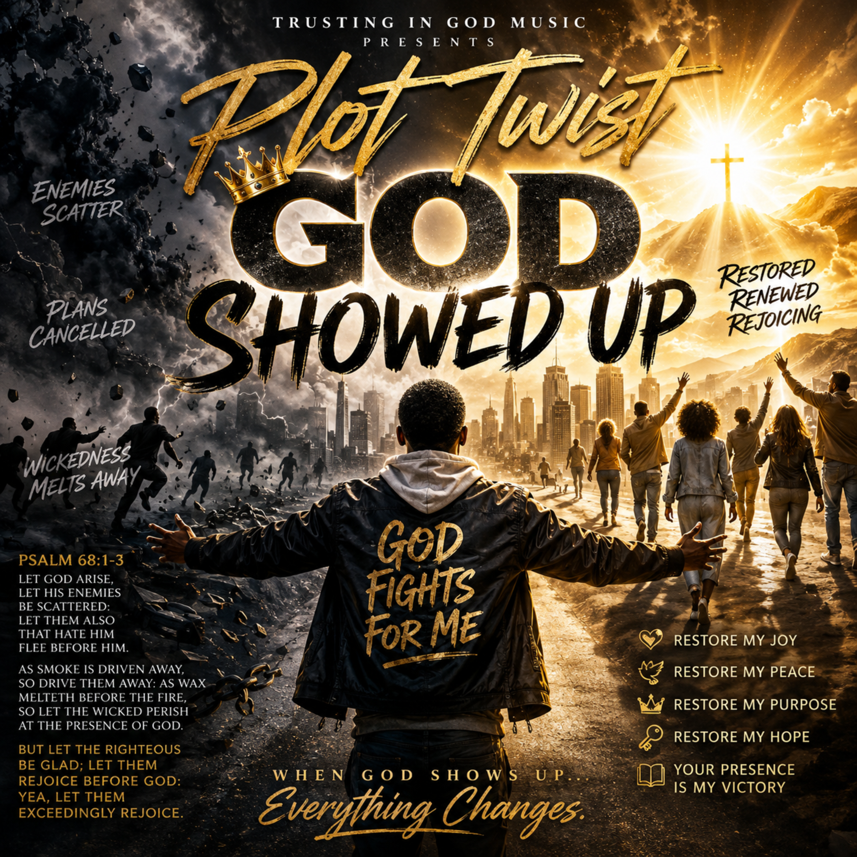 Plot Twist (God Showed Up) by Trusting in God Music cover art