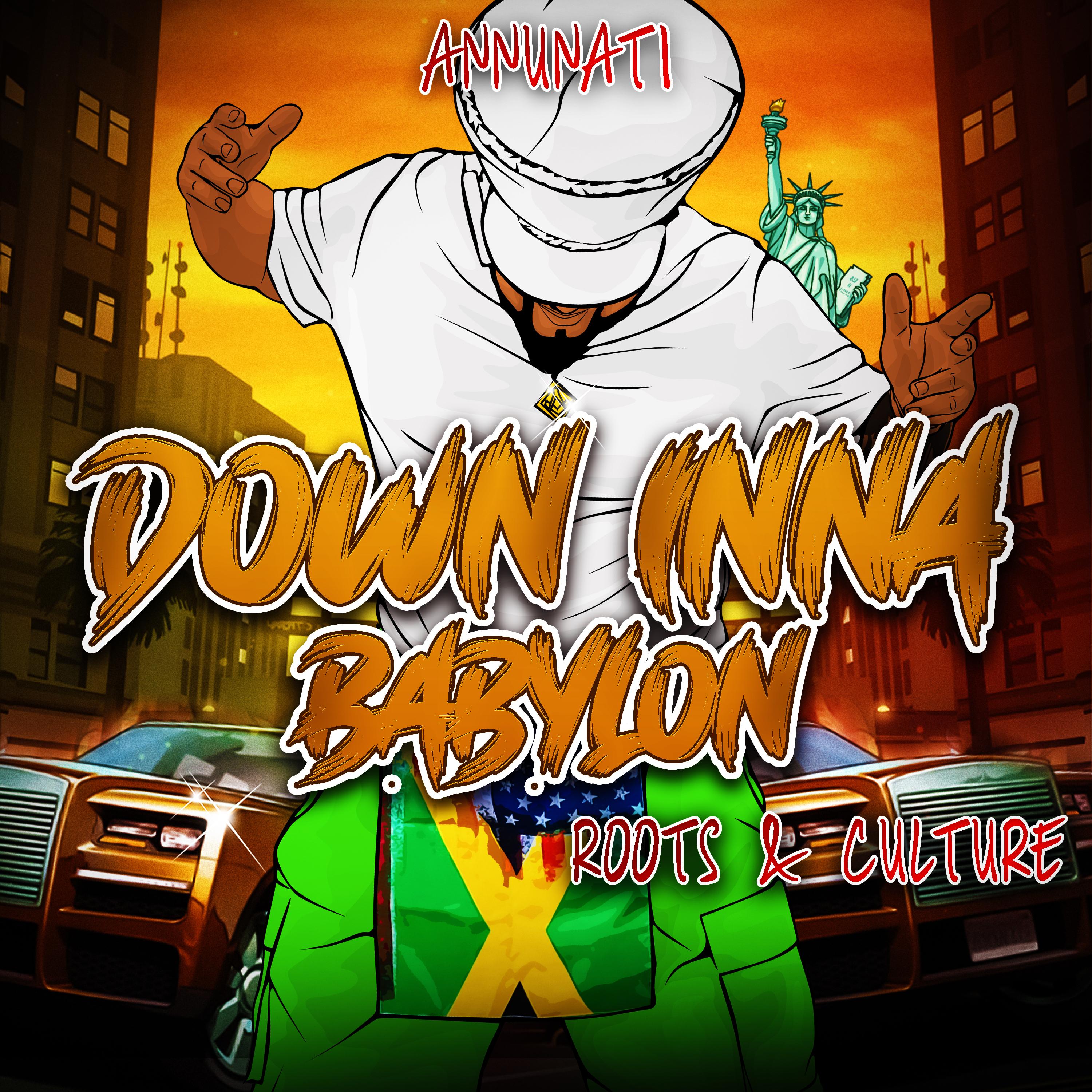 Down Inna babylon "Roots & Culture" artwork