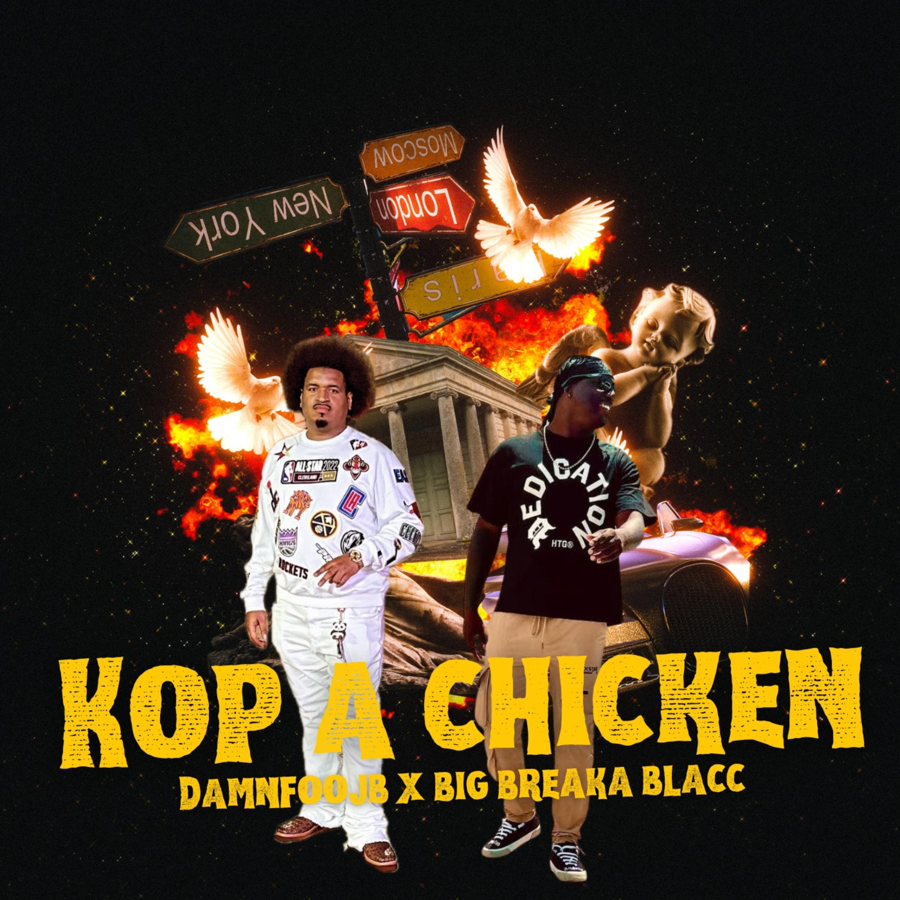 Kop A CHICKEN artwork