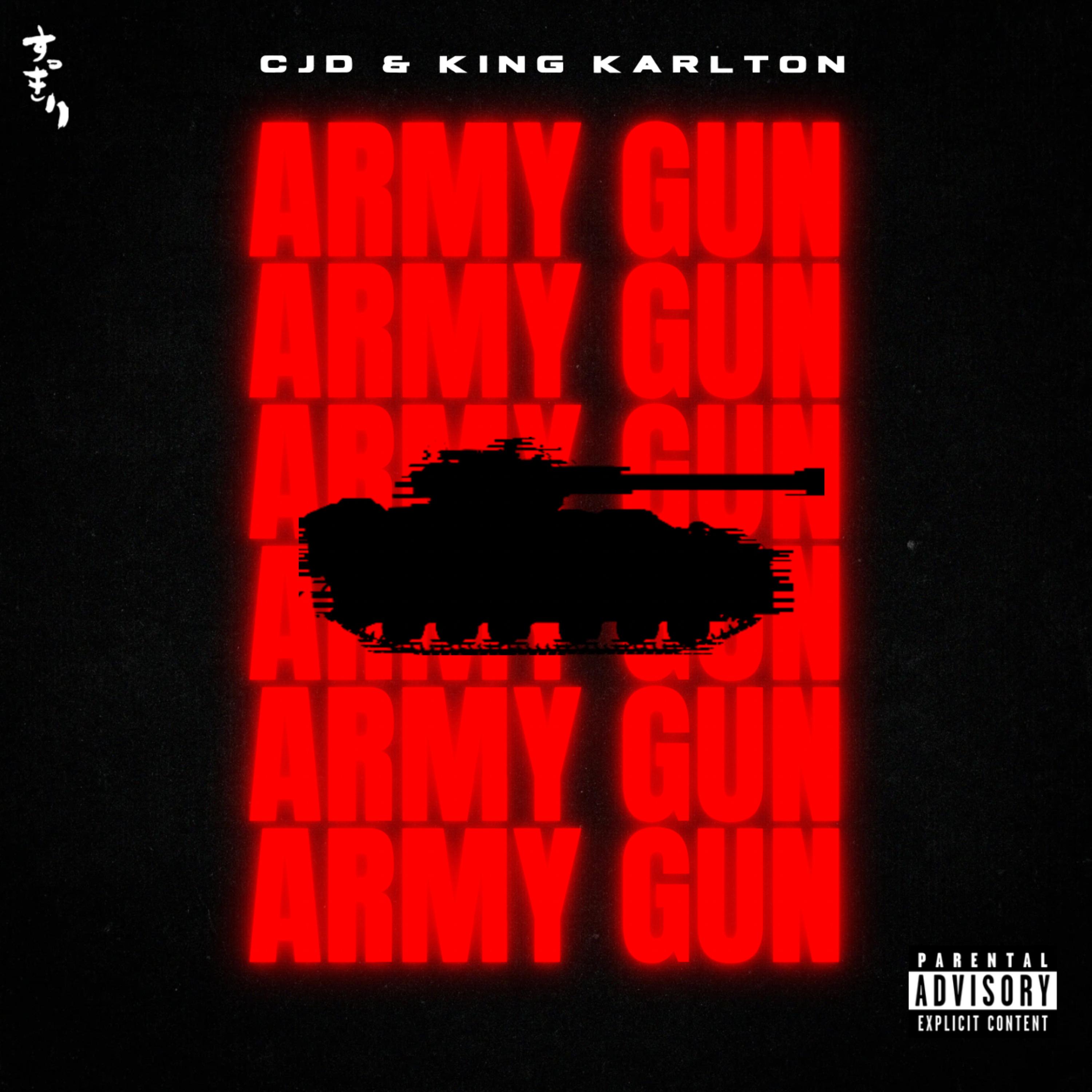 ARMY GUN by KING KARLTON cover art
