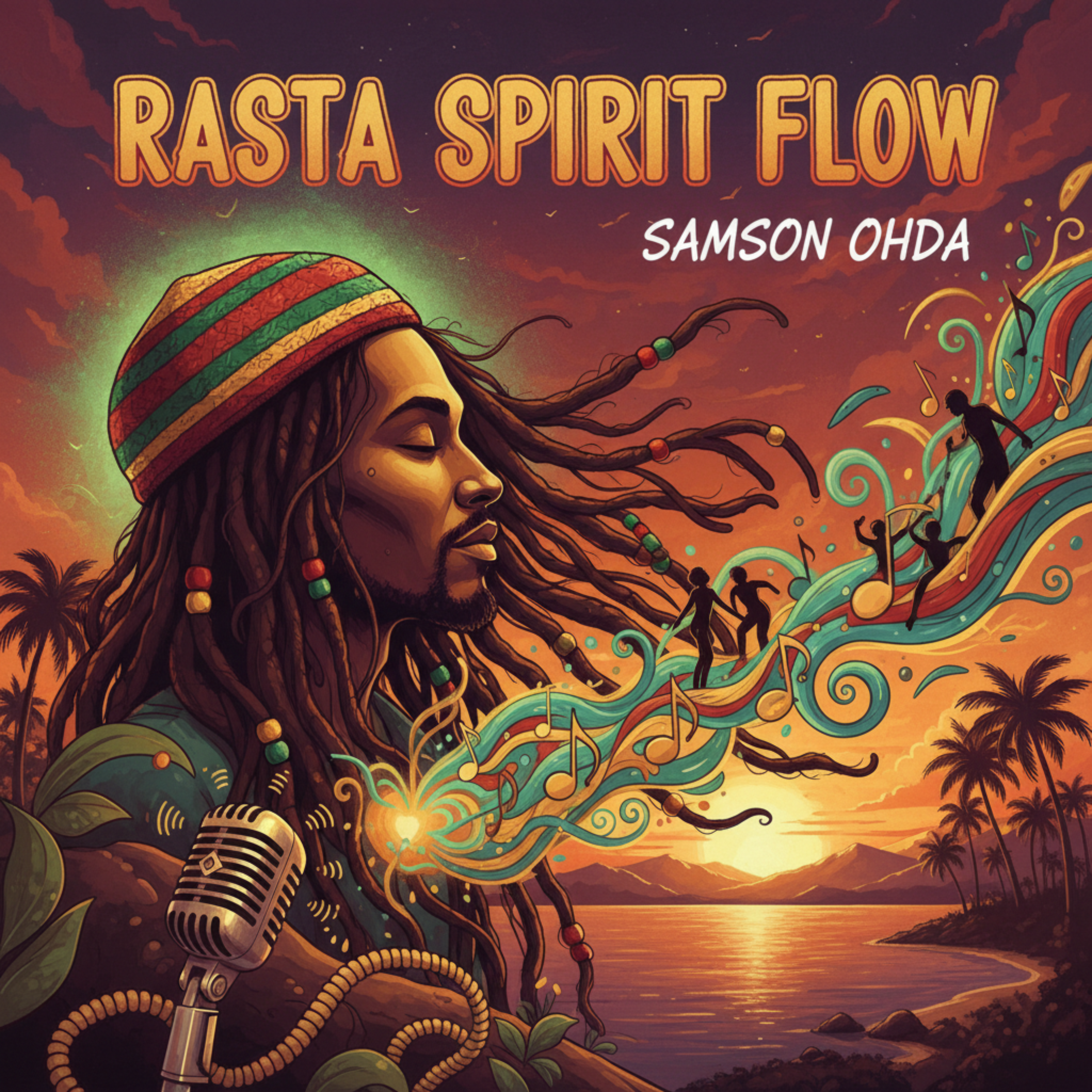 Rasta Spirit Flow by Samson Ohda  cover art