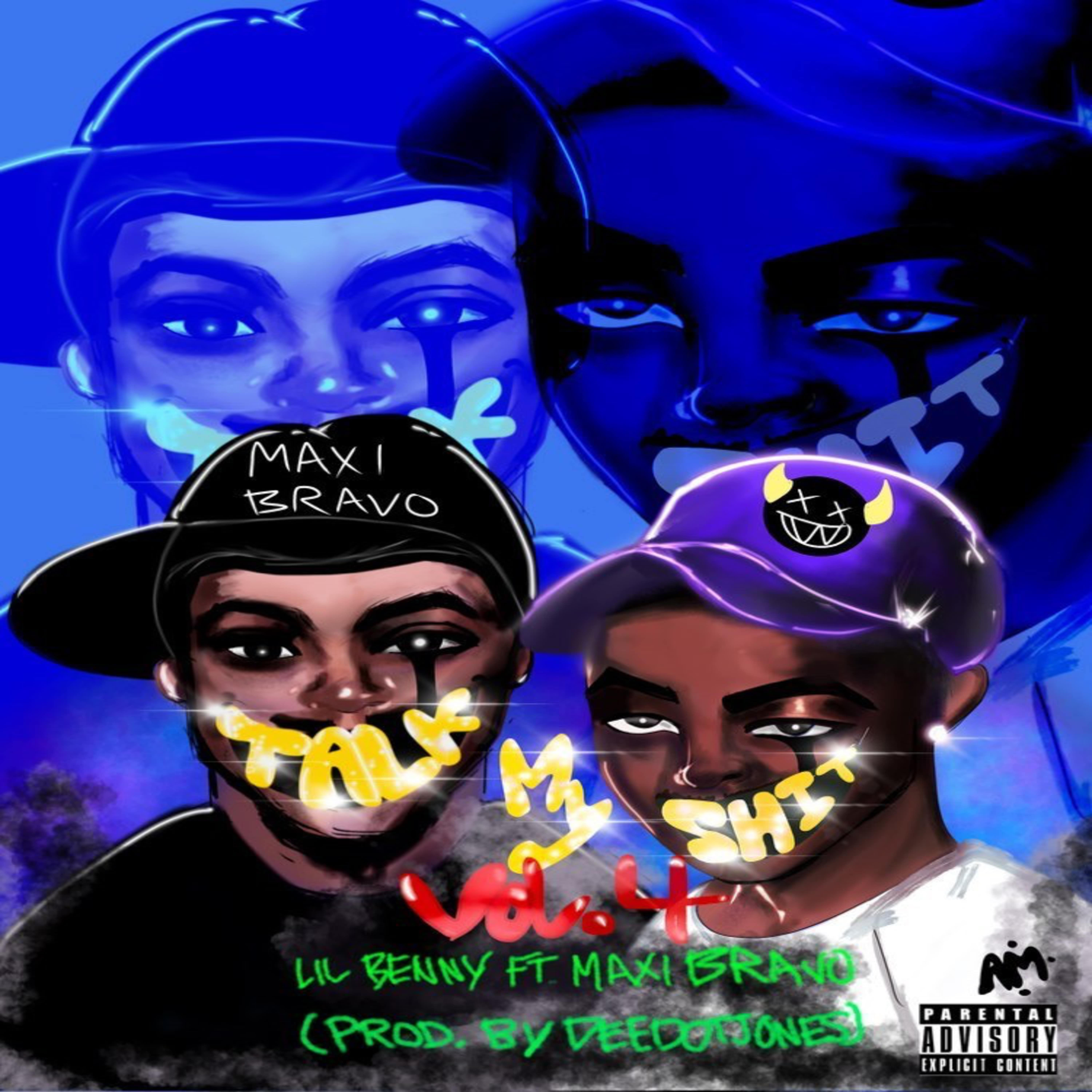 Talk My Shit 4 by Lil Benny cover art