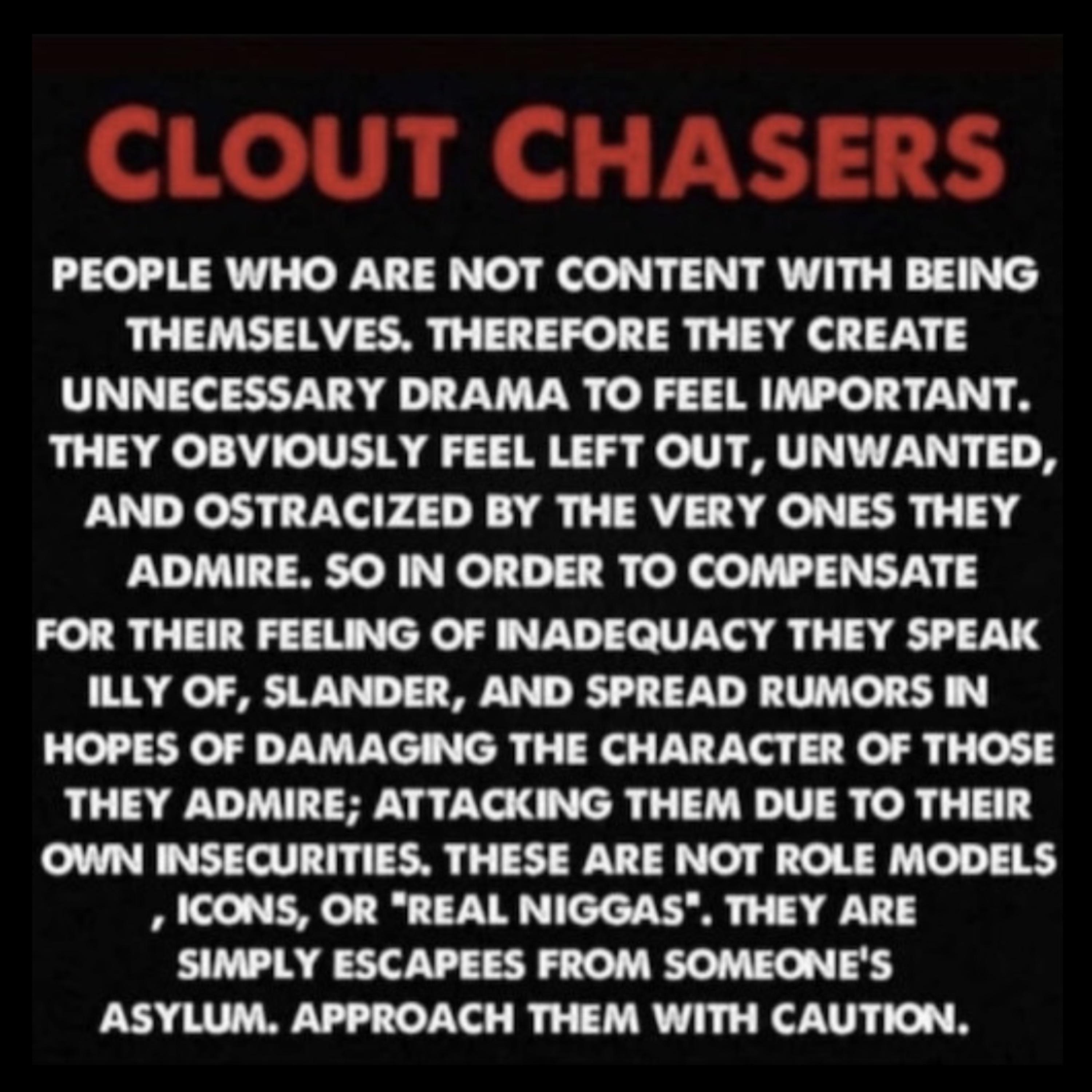 Clout Chasers artwork