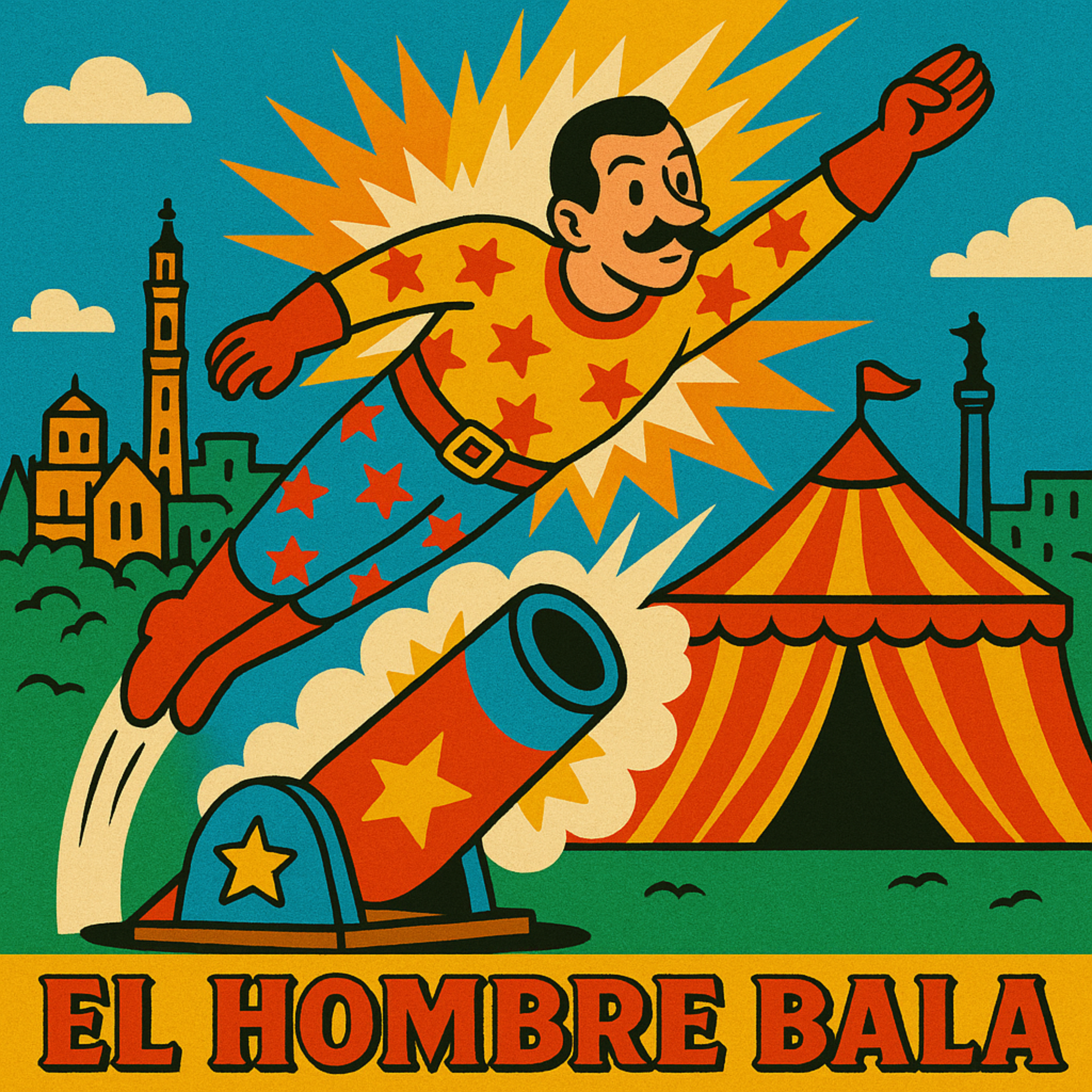El Hombre Bala artwork