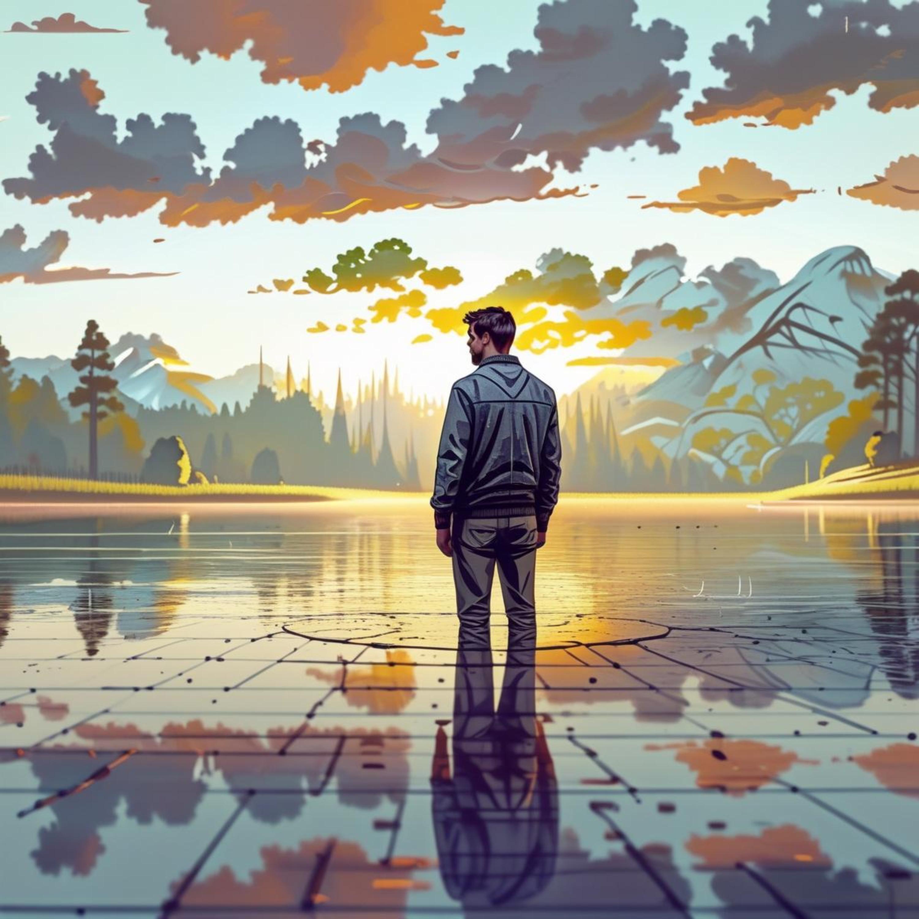 There’s a Man artwork