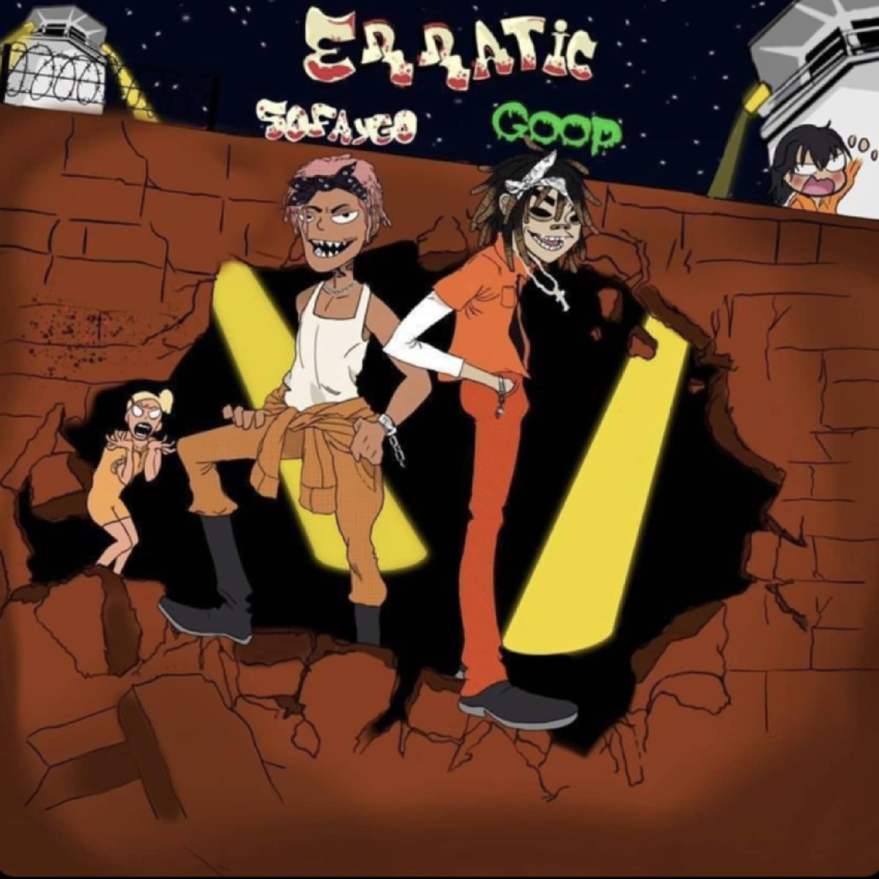 Erratic artwork