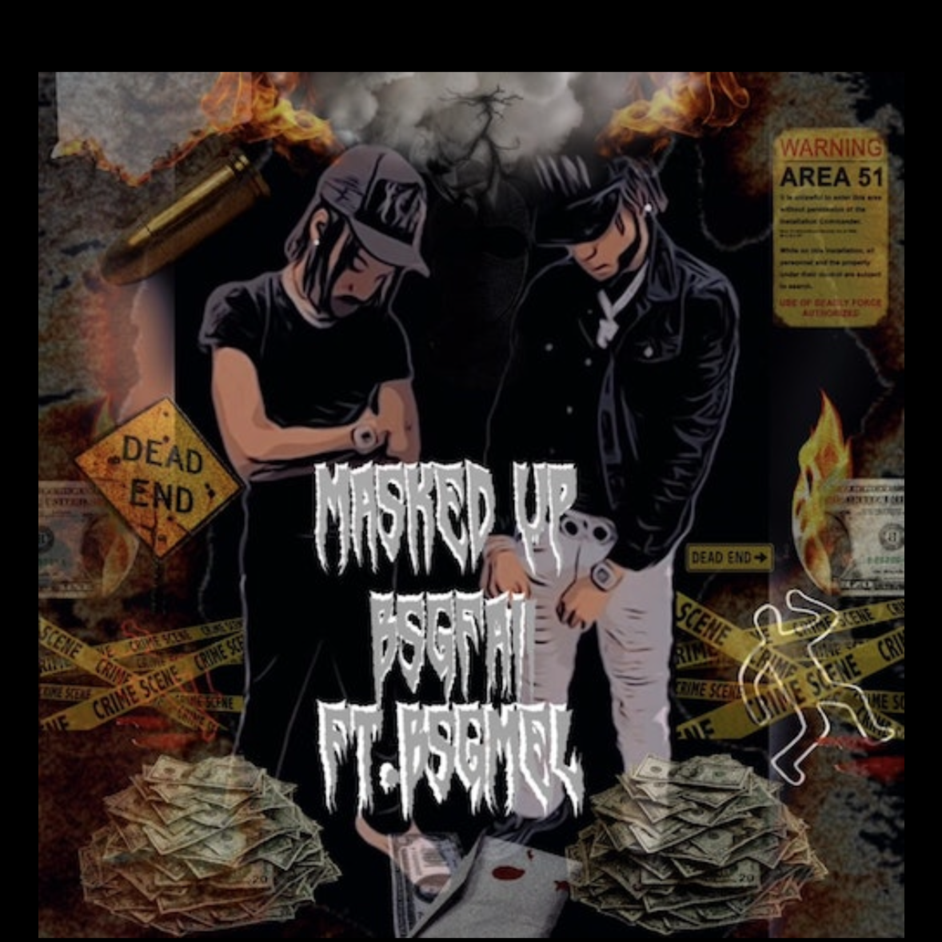 MASKED UP artwork
