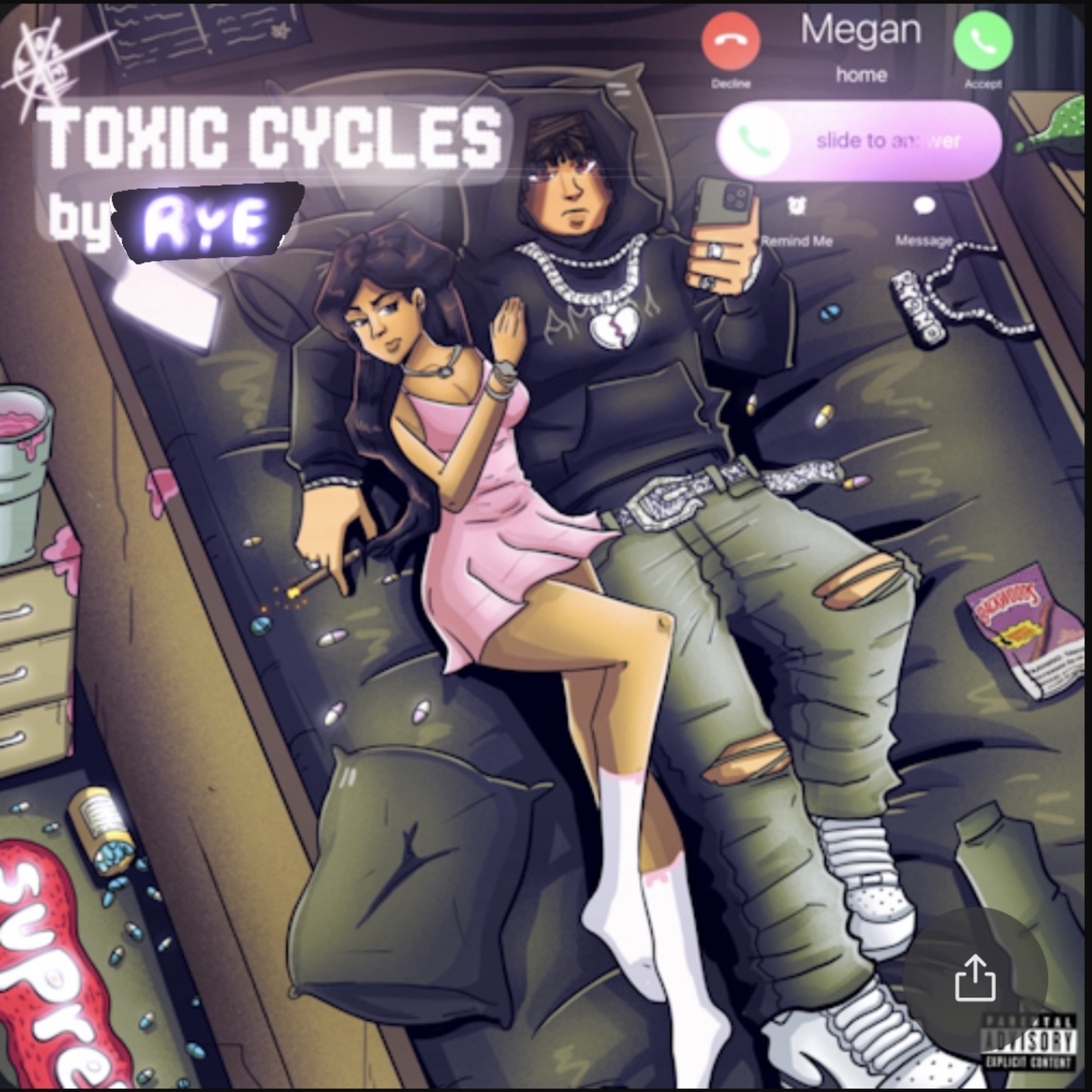 Toxic Cycles artwork