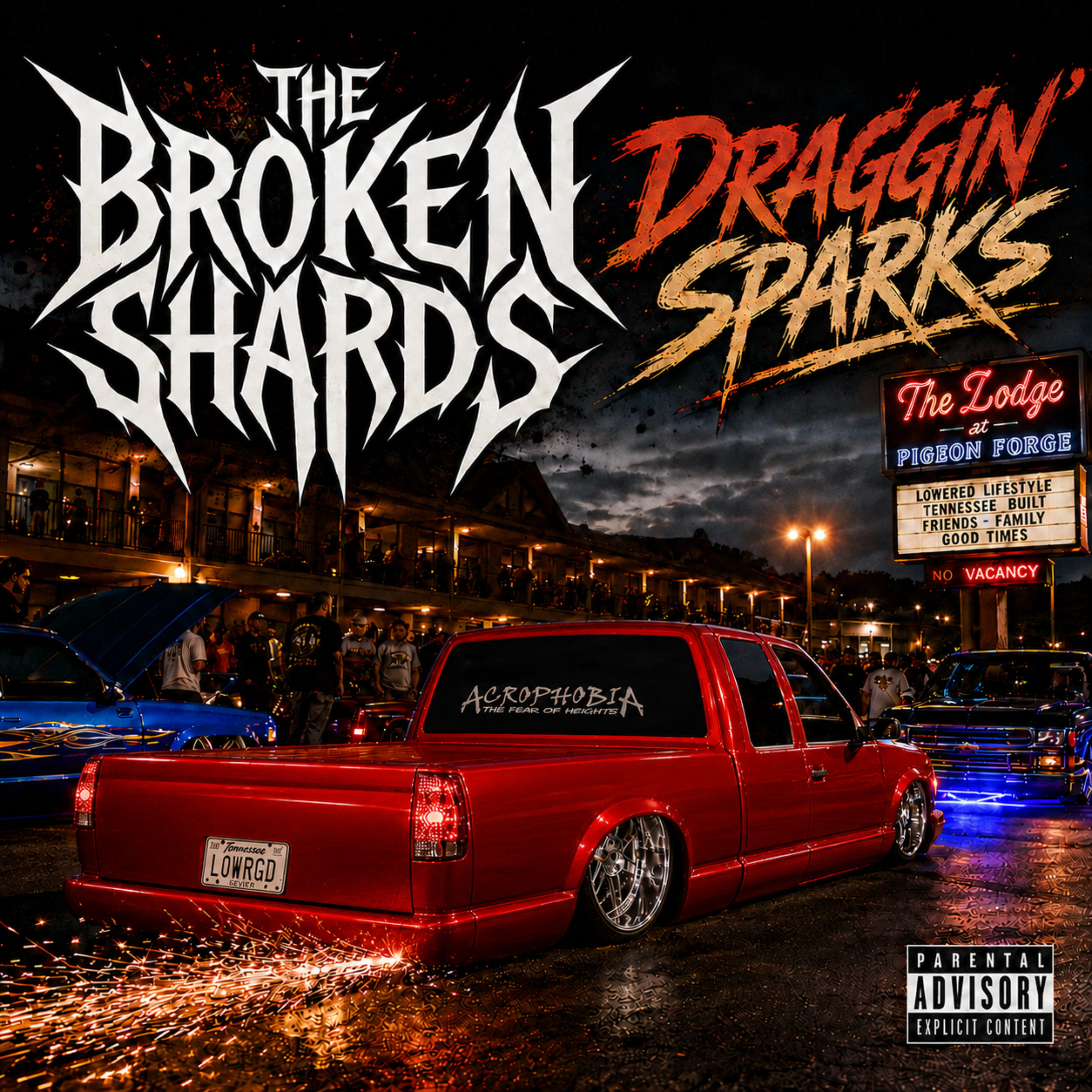 Draggin' Sparks by The Broken Shards cover art