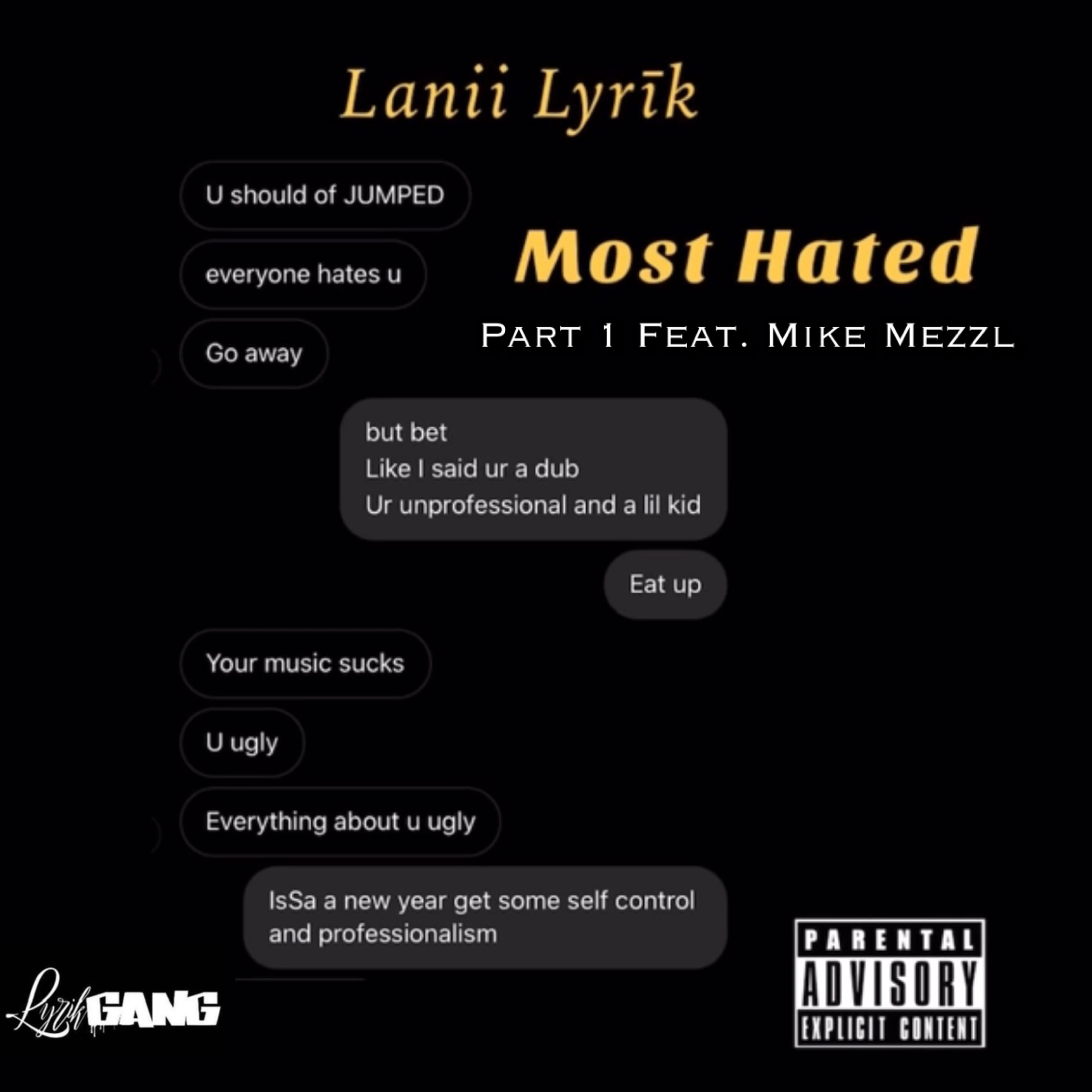 Most Hated Pt.1 artwork