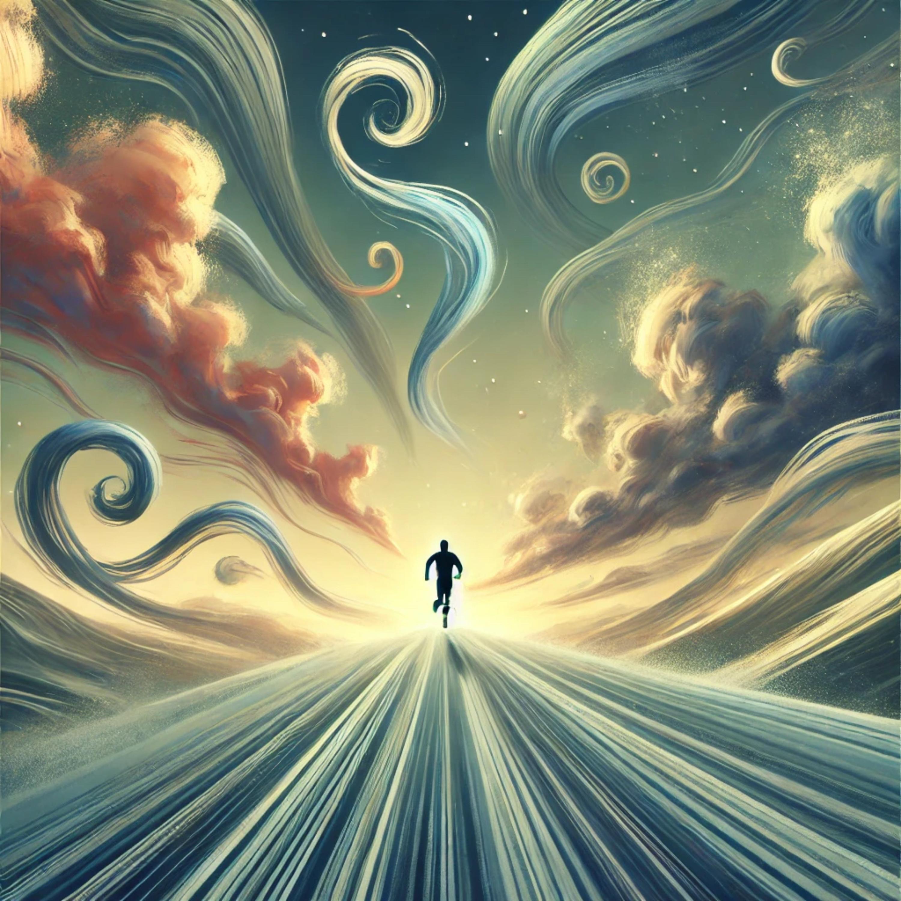 Escaping my feelings now artwork