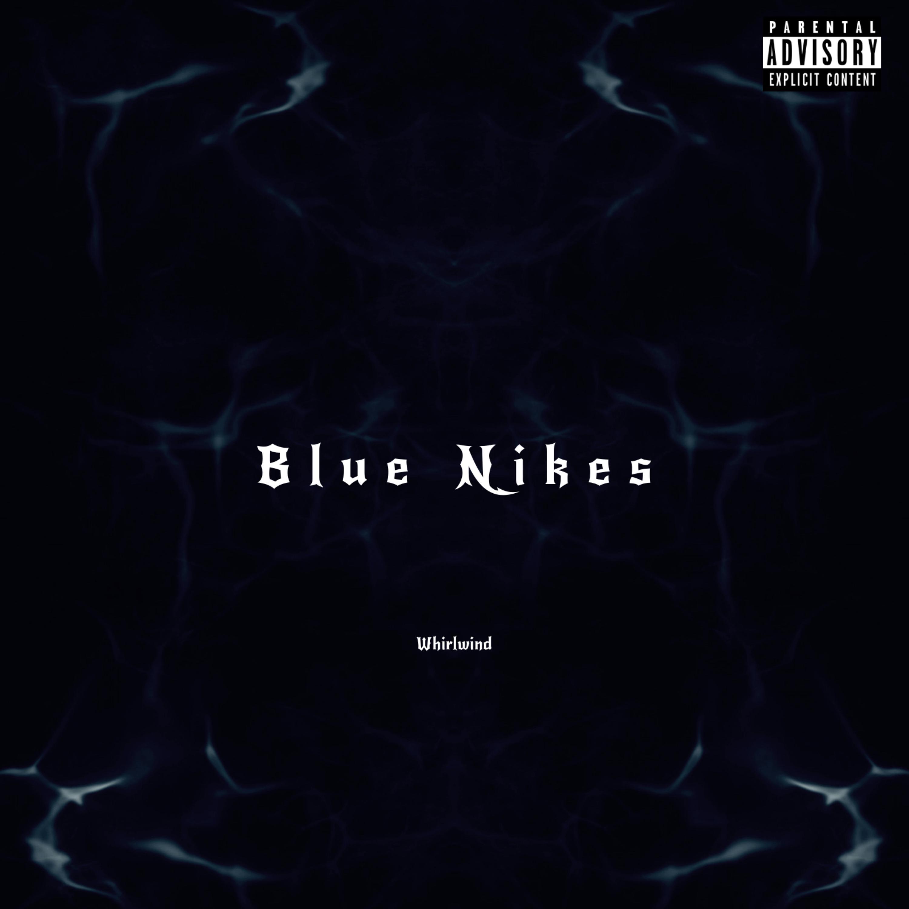 Blue Nikes artwork