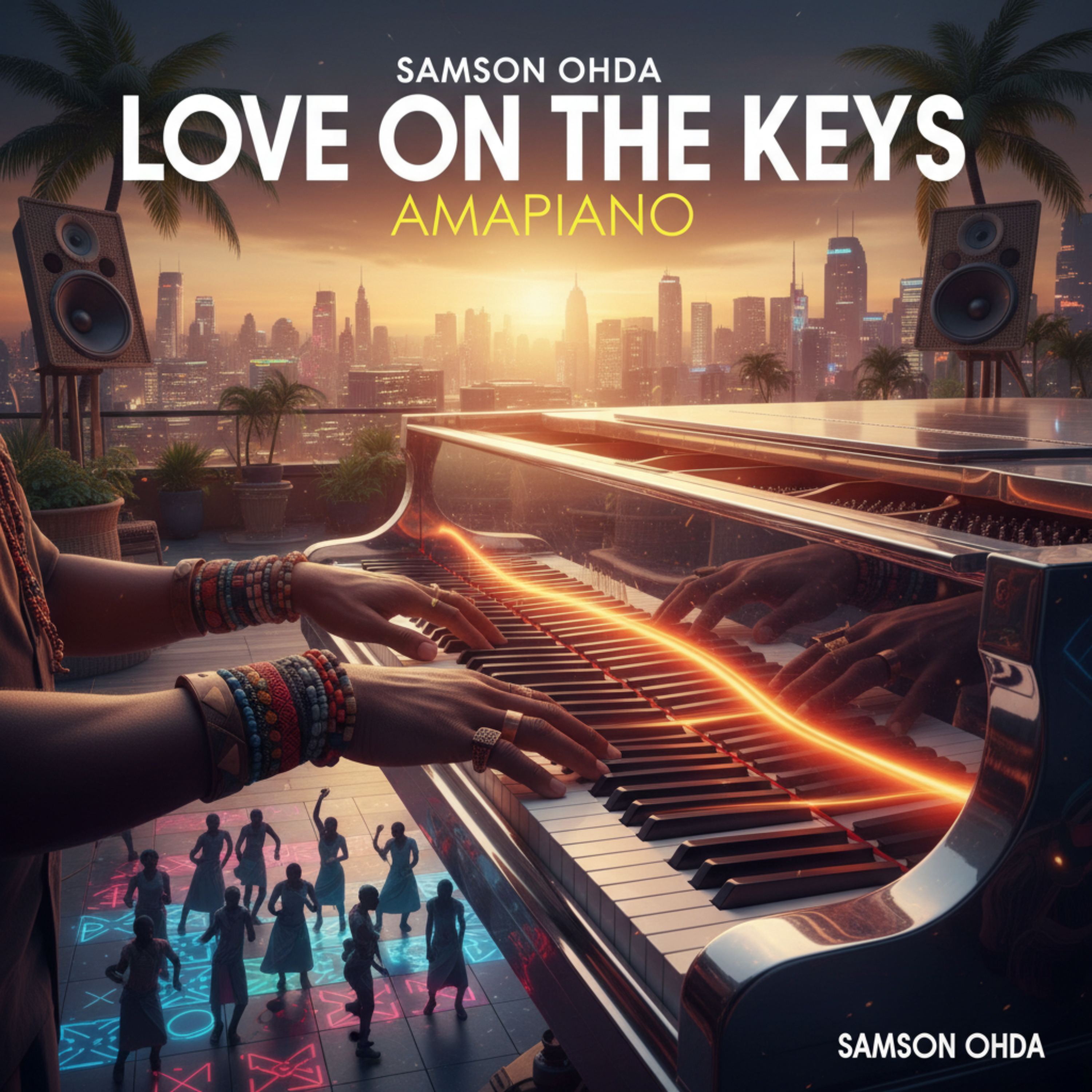 Love On The Keys by Samson Ohda  cover art