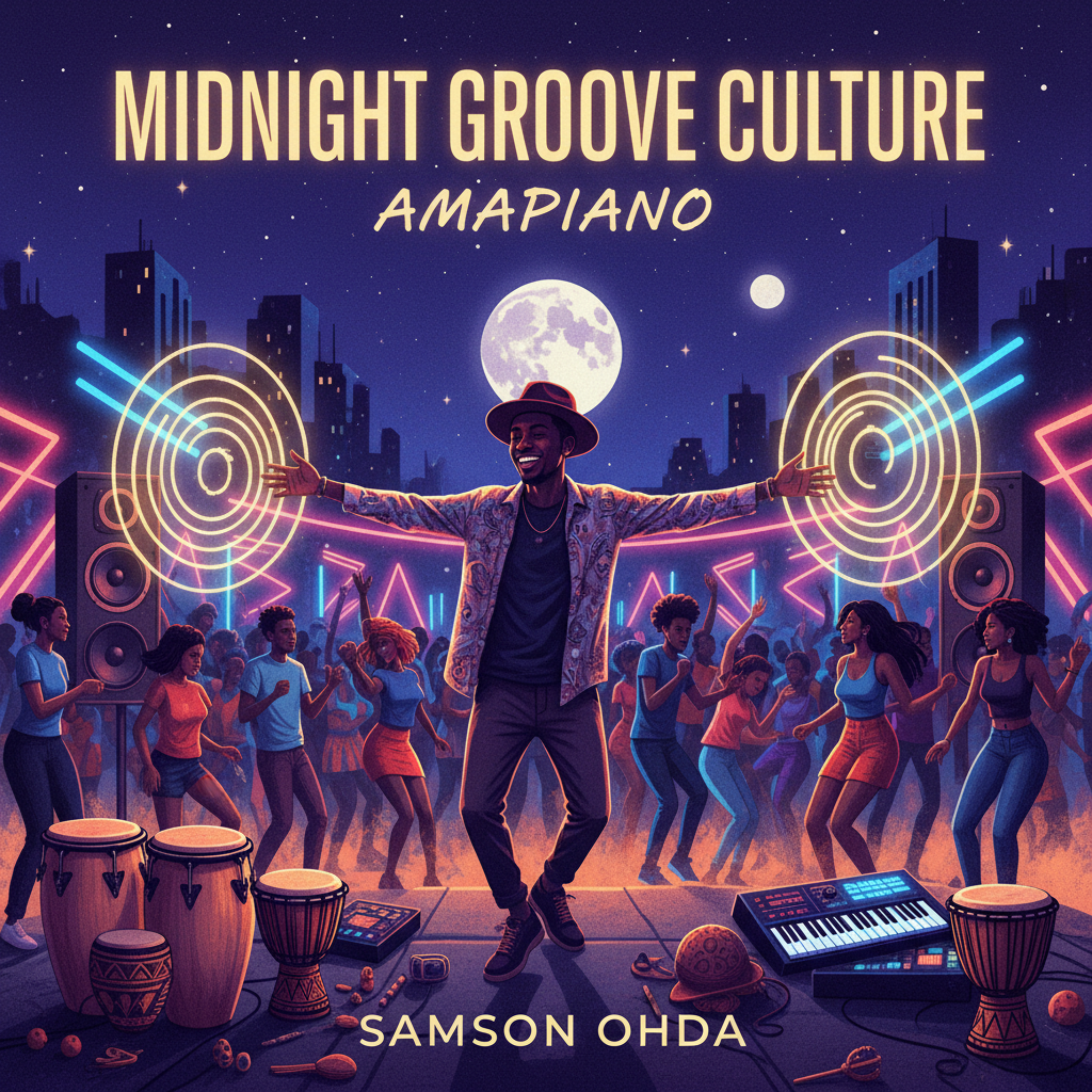 Midnight Groove Culture by Samson Ohda  cover art