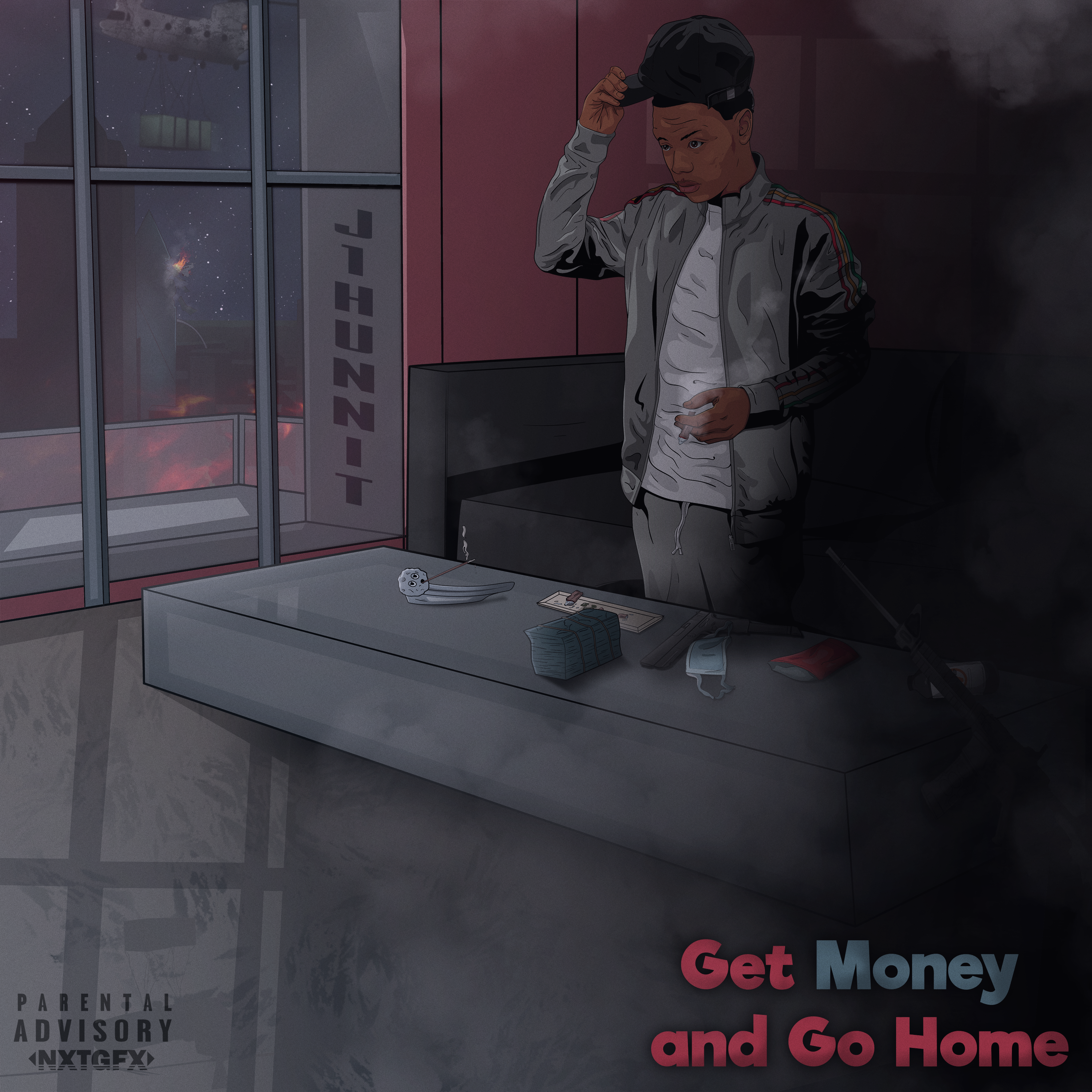 Get Money and Go Home by J1Hunnit cover art