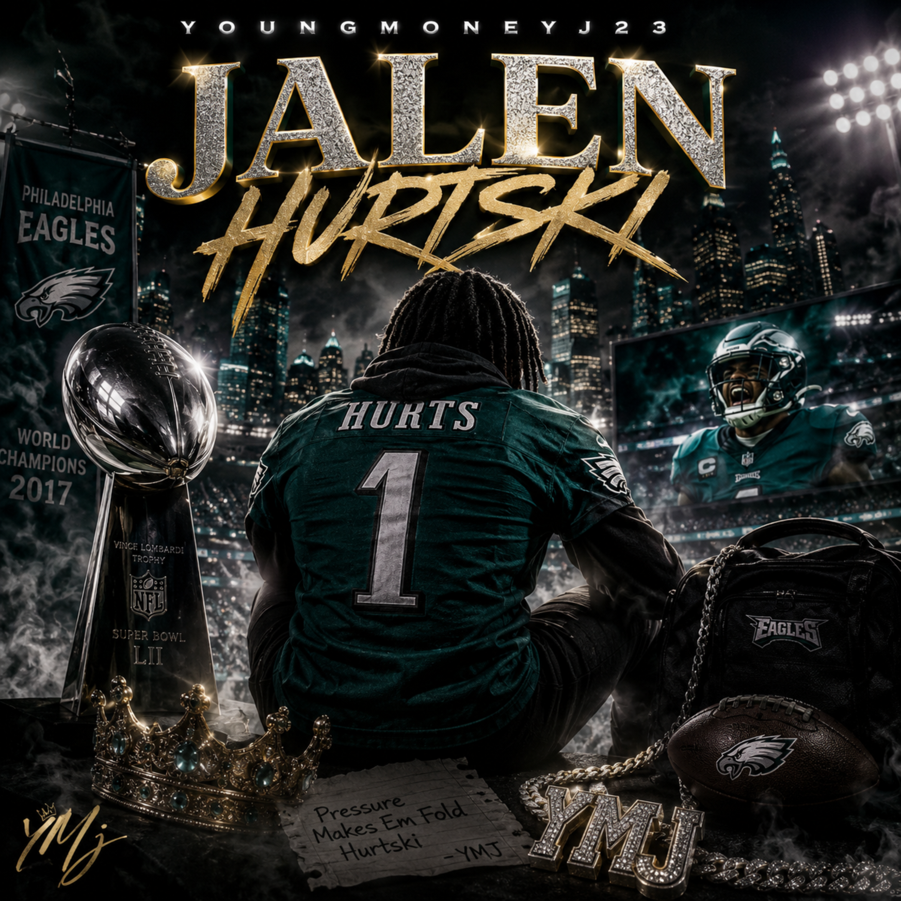 Jalen Hurtski by YoungMoneyJ23 cover art