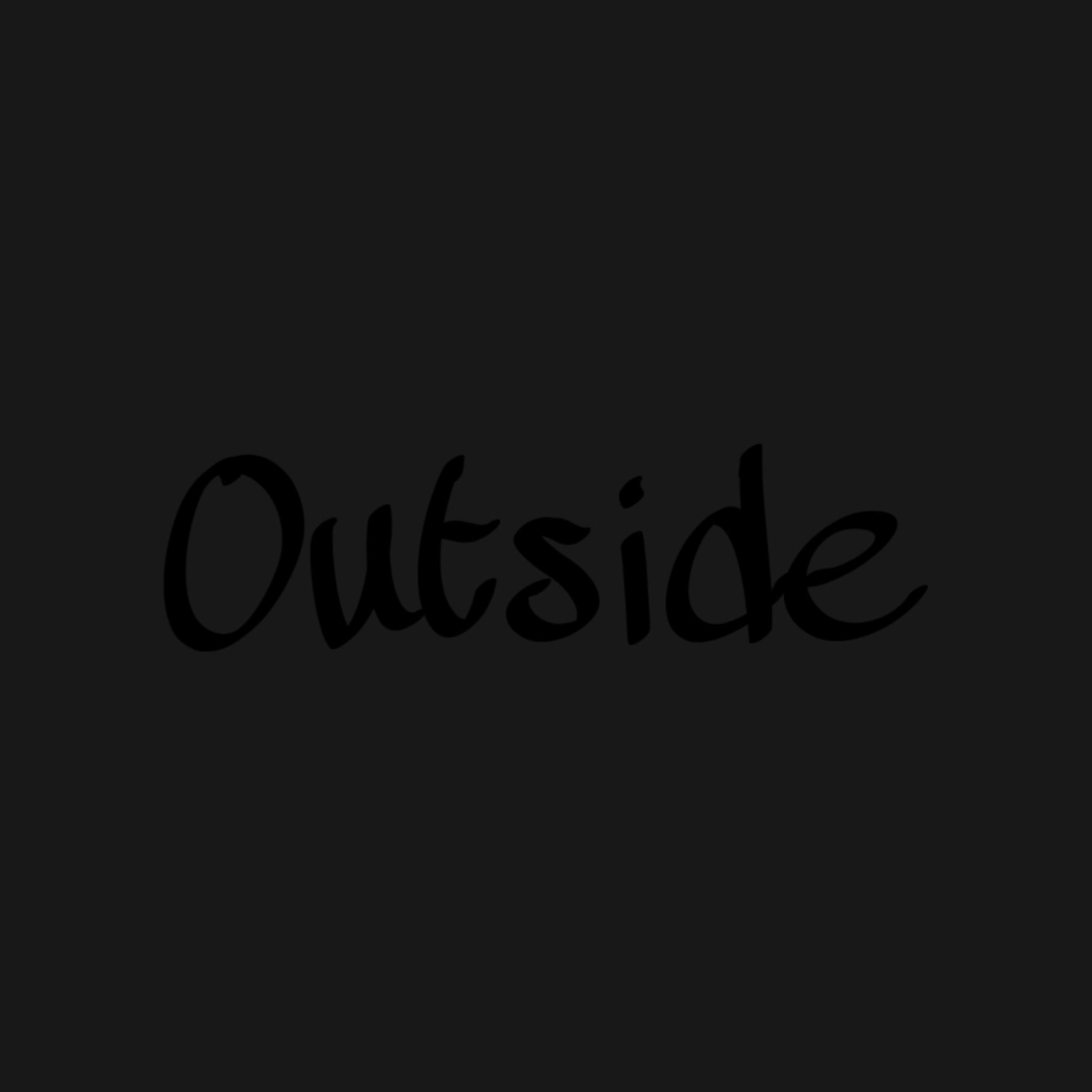 Outside artwork