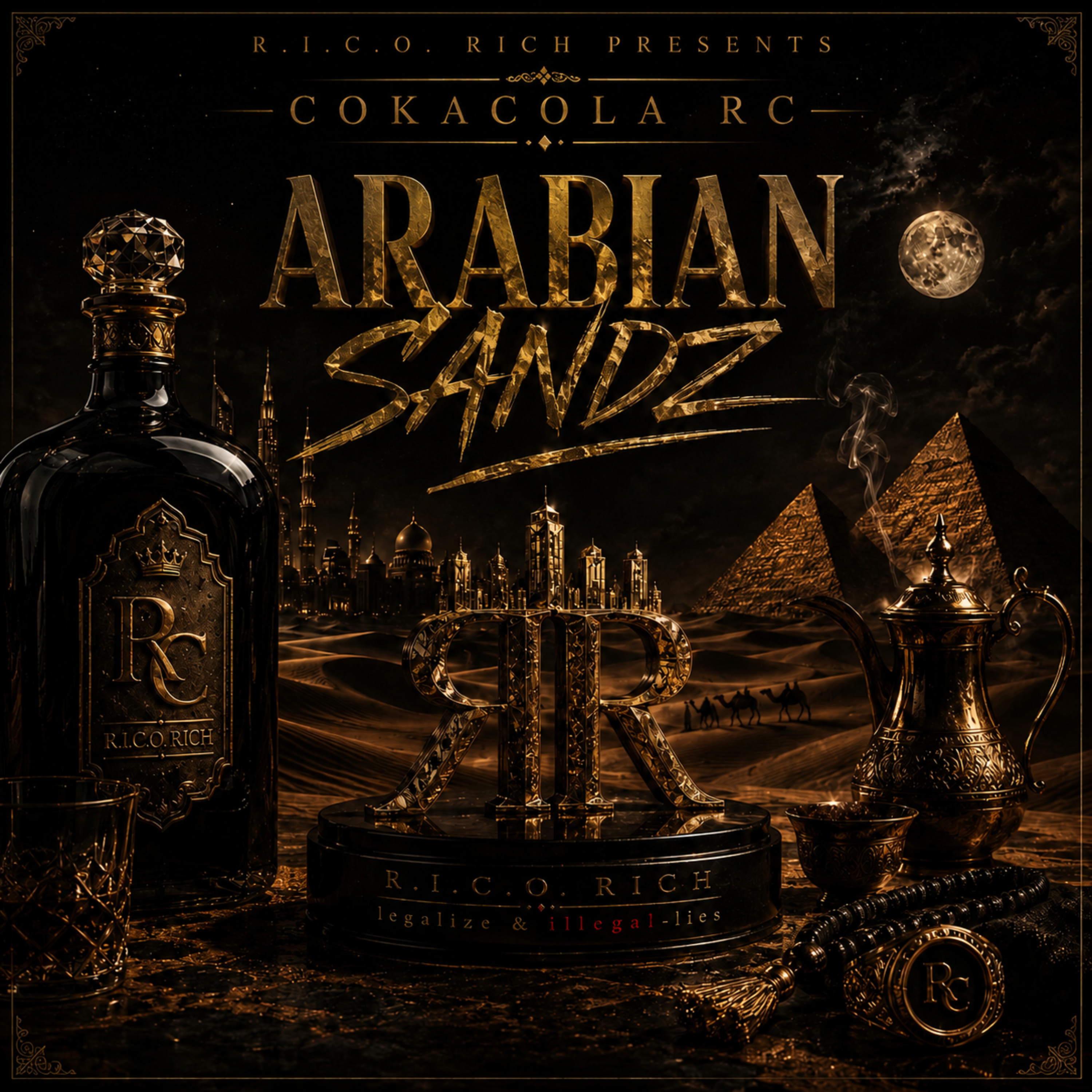 ARABIAN SANZ by R.I.C.O.  RICH cover art