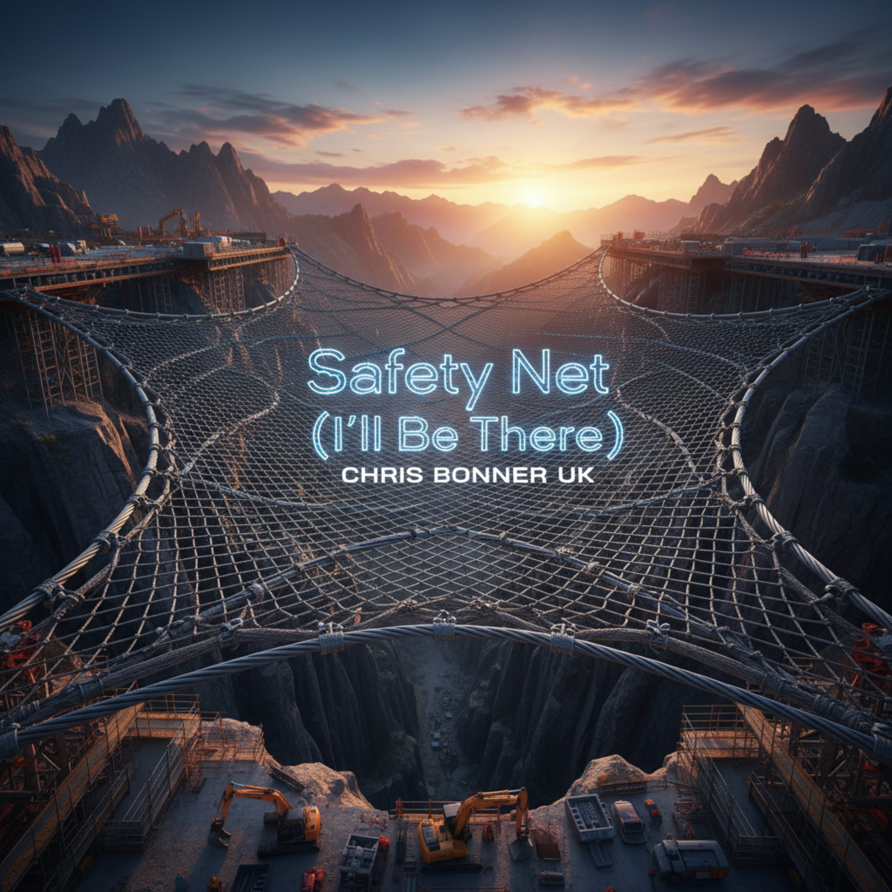 Safety Net (I'll Be There) by Chris Bonner UK cover art