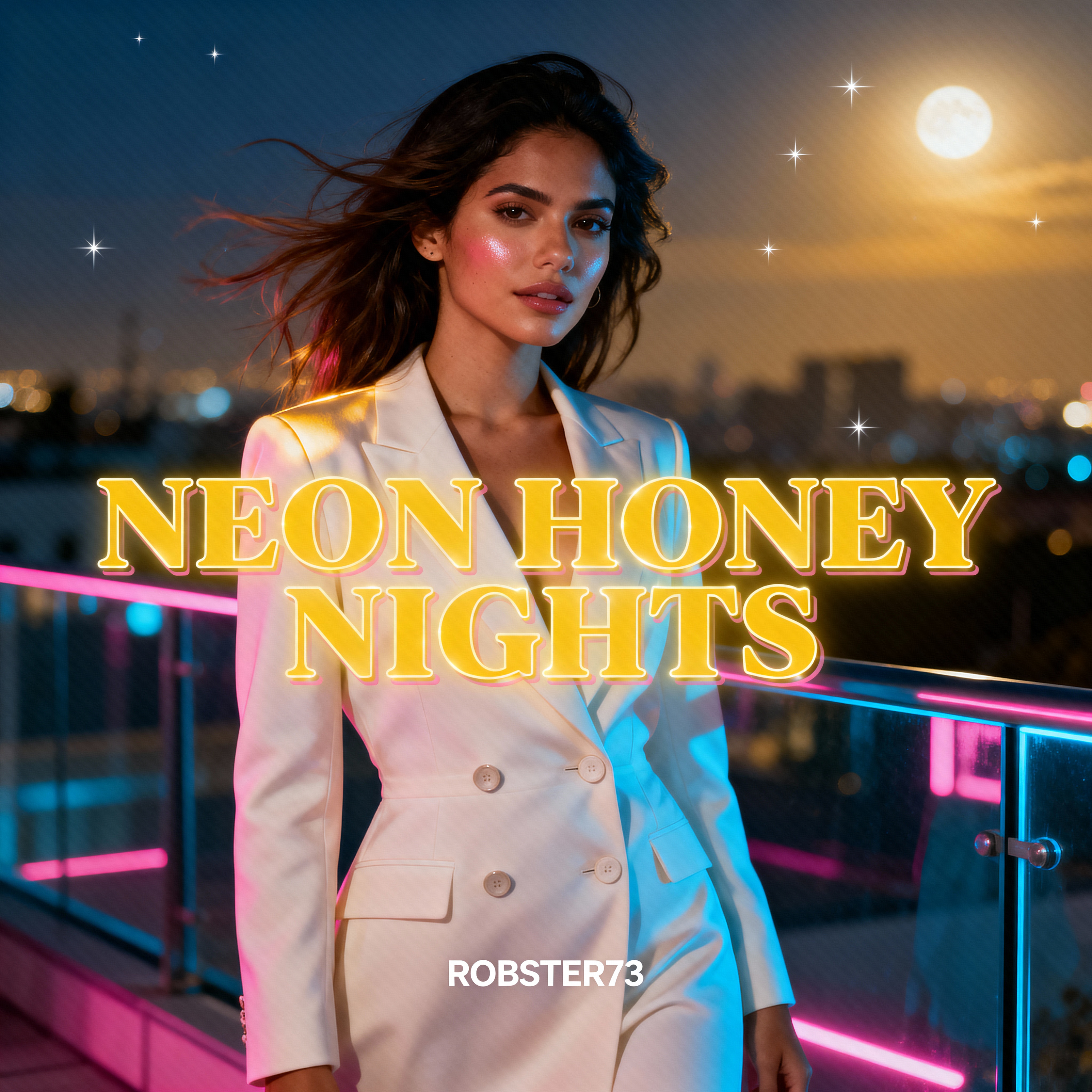 Neon Honey Nights artwork