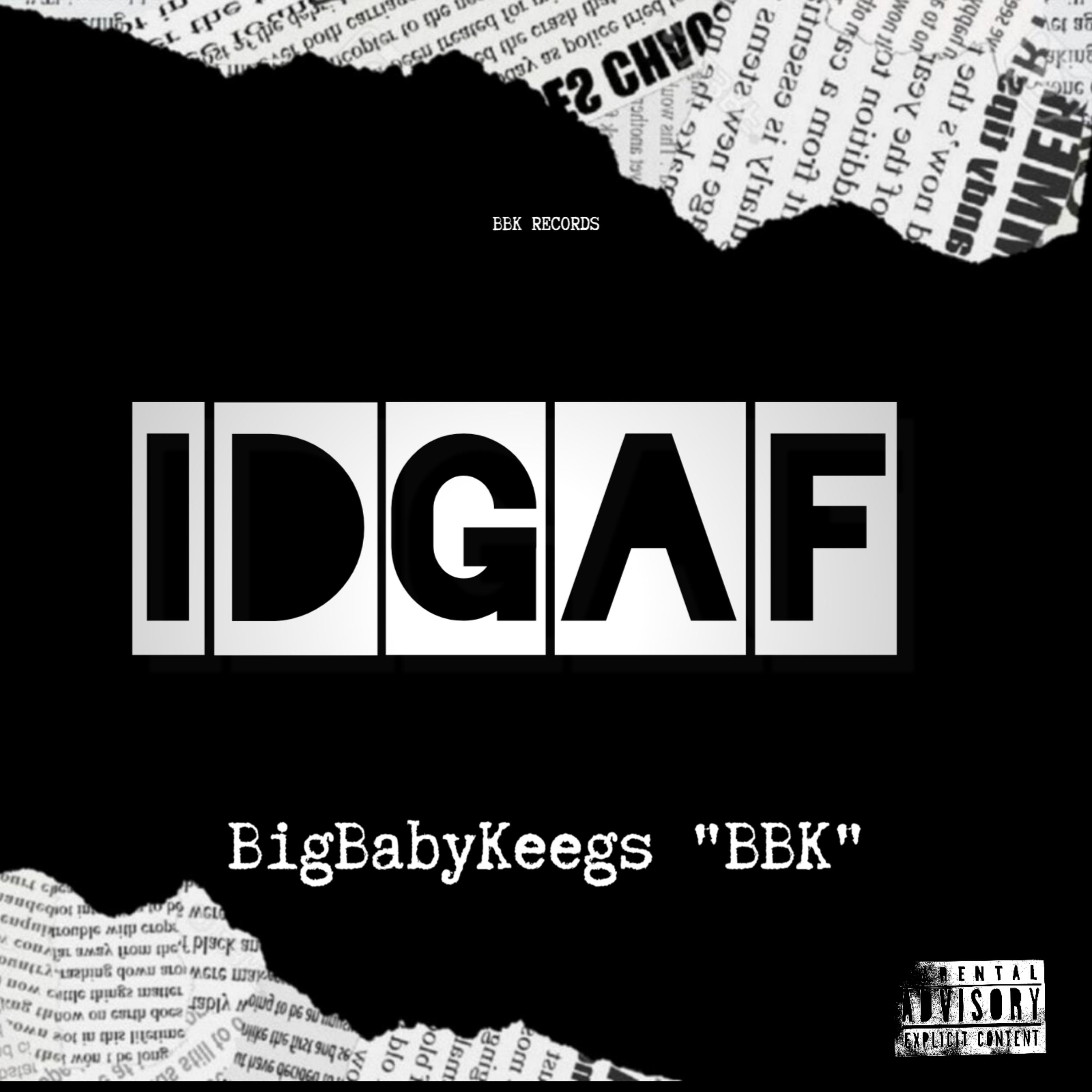 IDGAF artwork