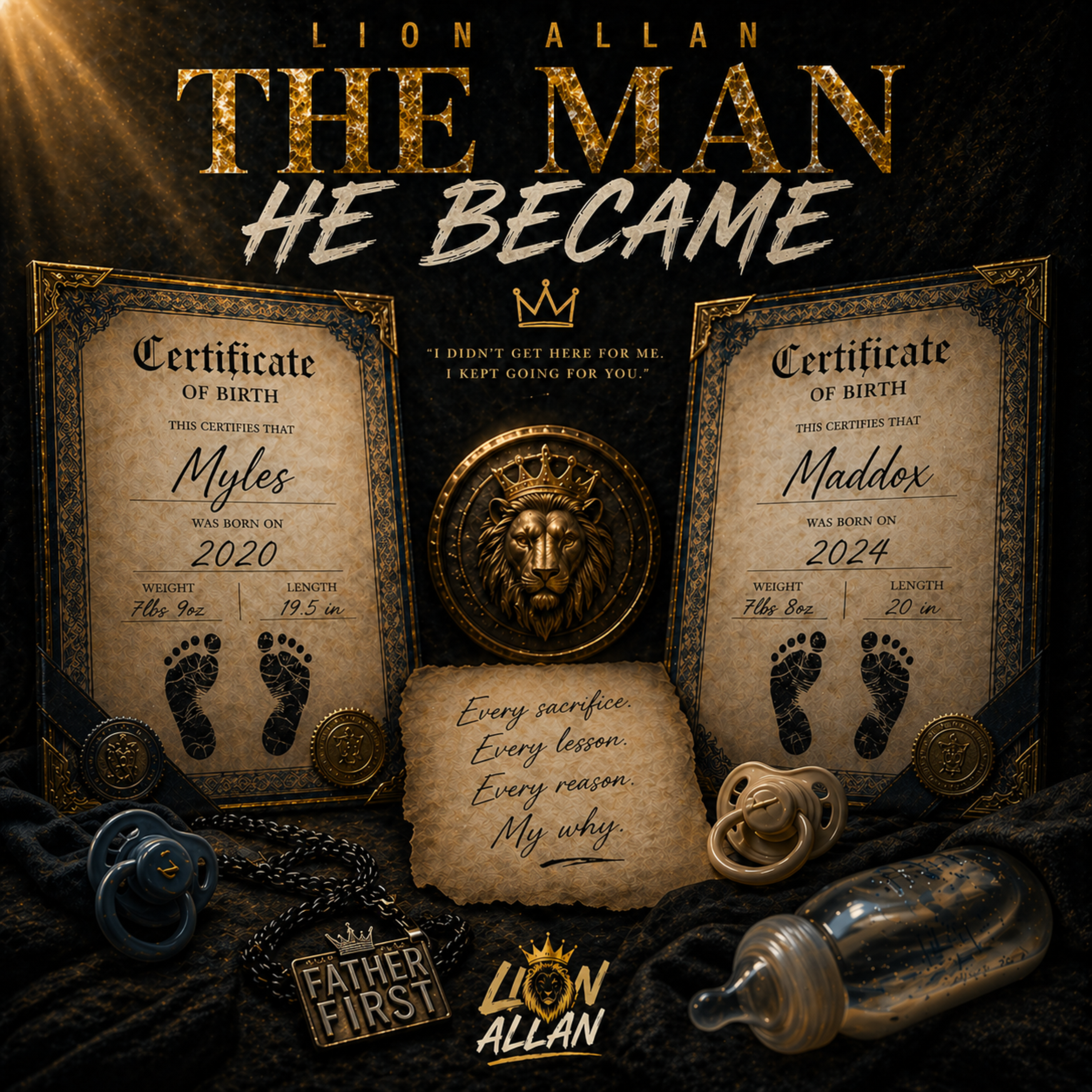 The Man He Became artwork