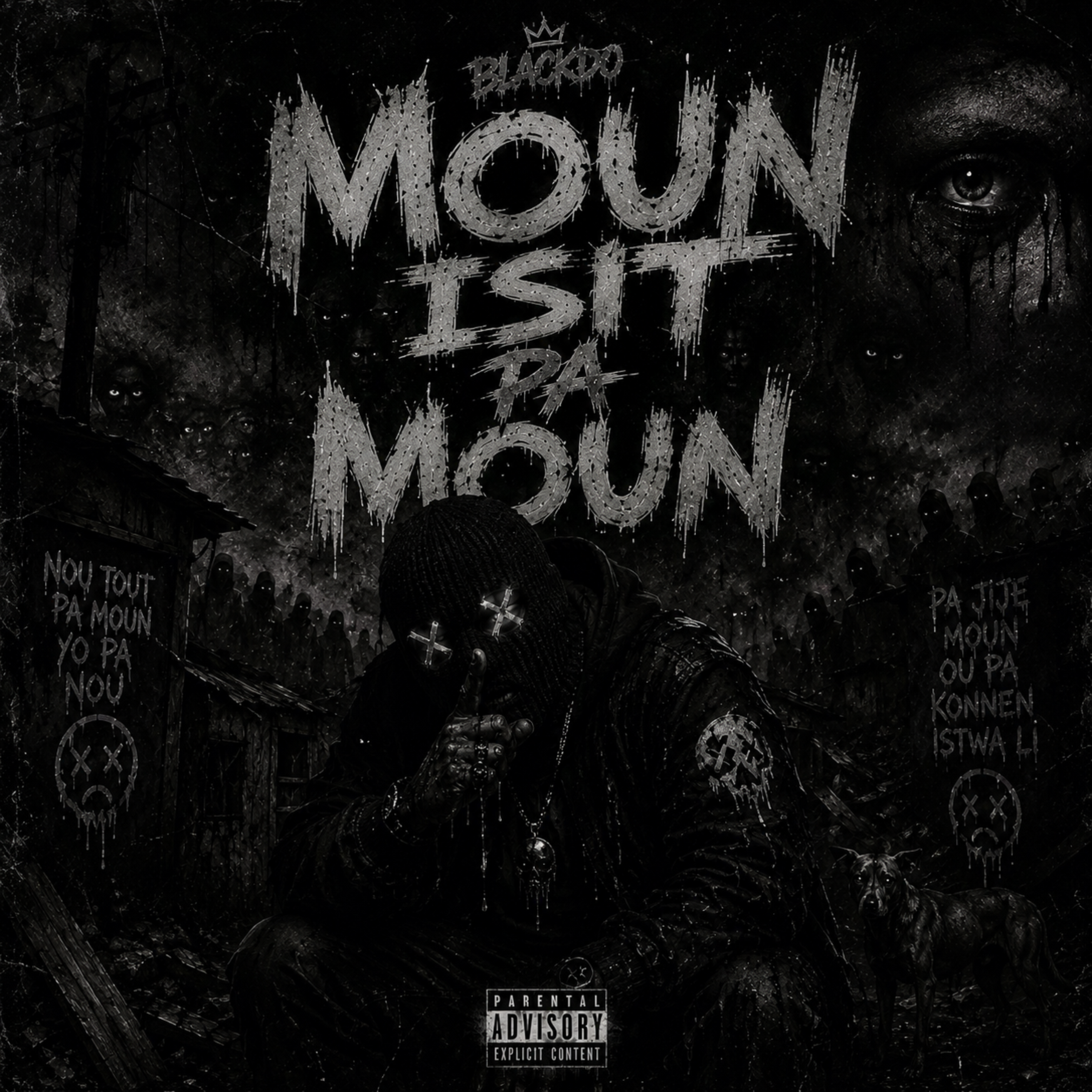 Blackdo Moun Isit Pa Moun by F Zoe cover art
