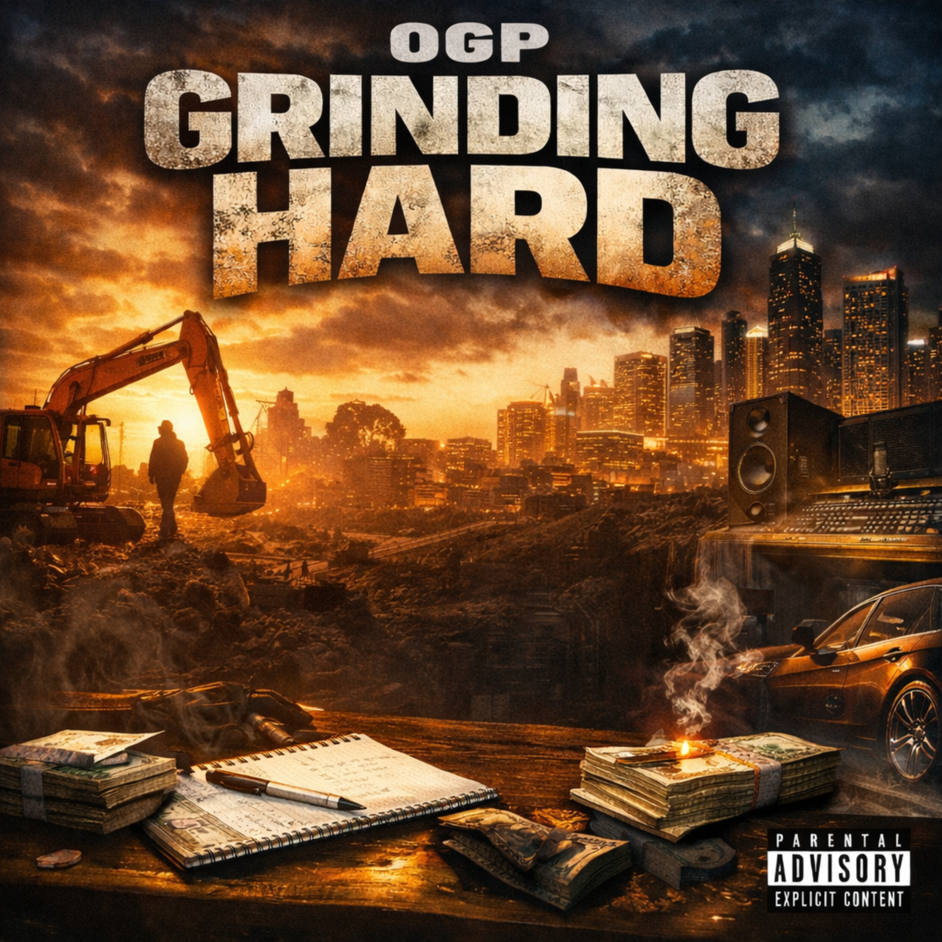 Grinding Hard artwork