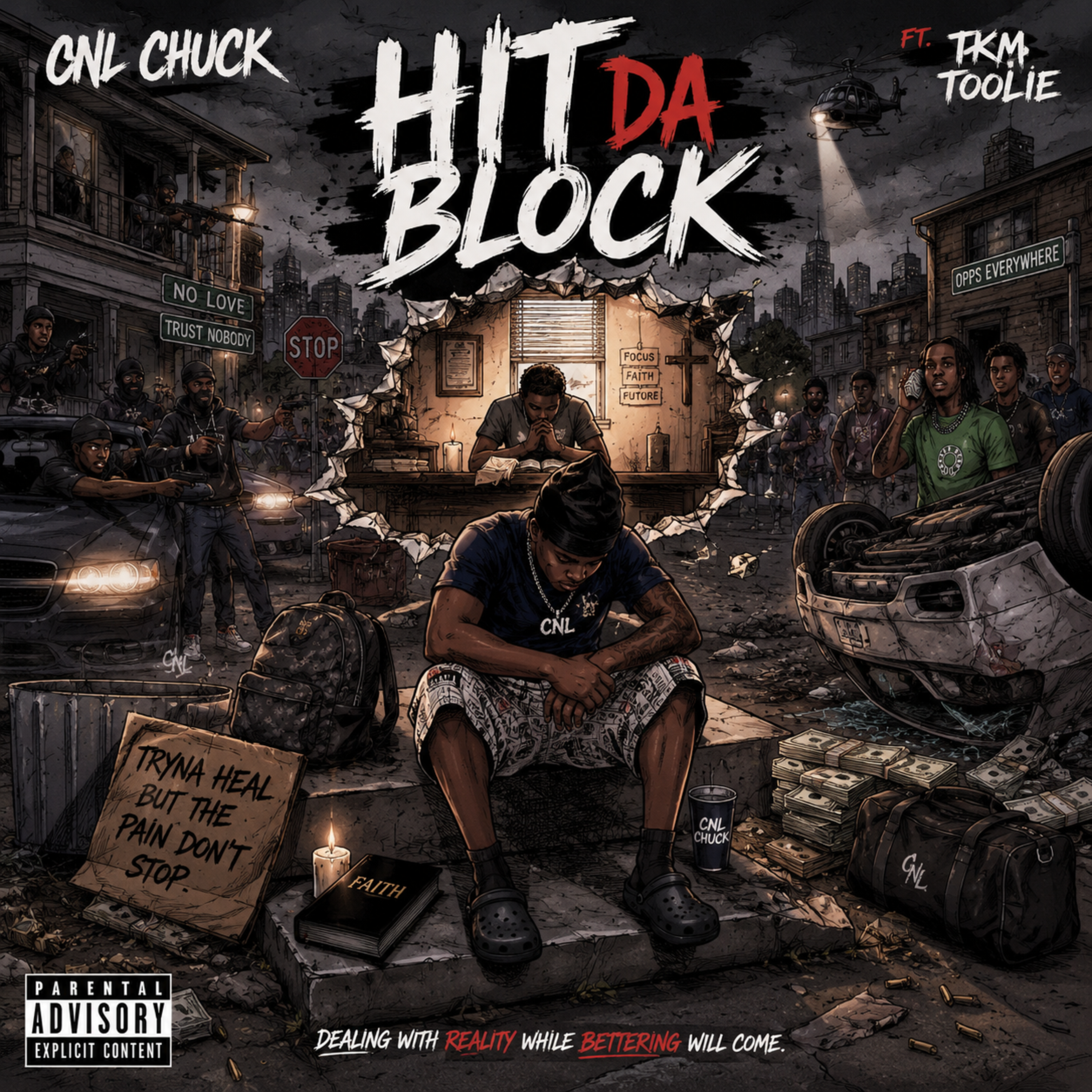 Hit Da Block by CNL CHUCK cover art