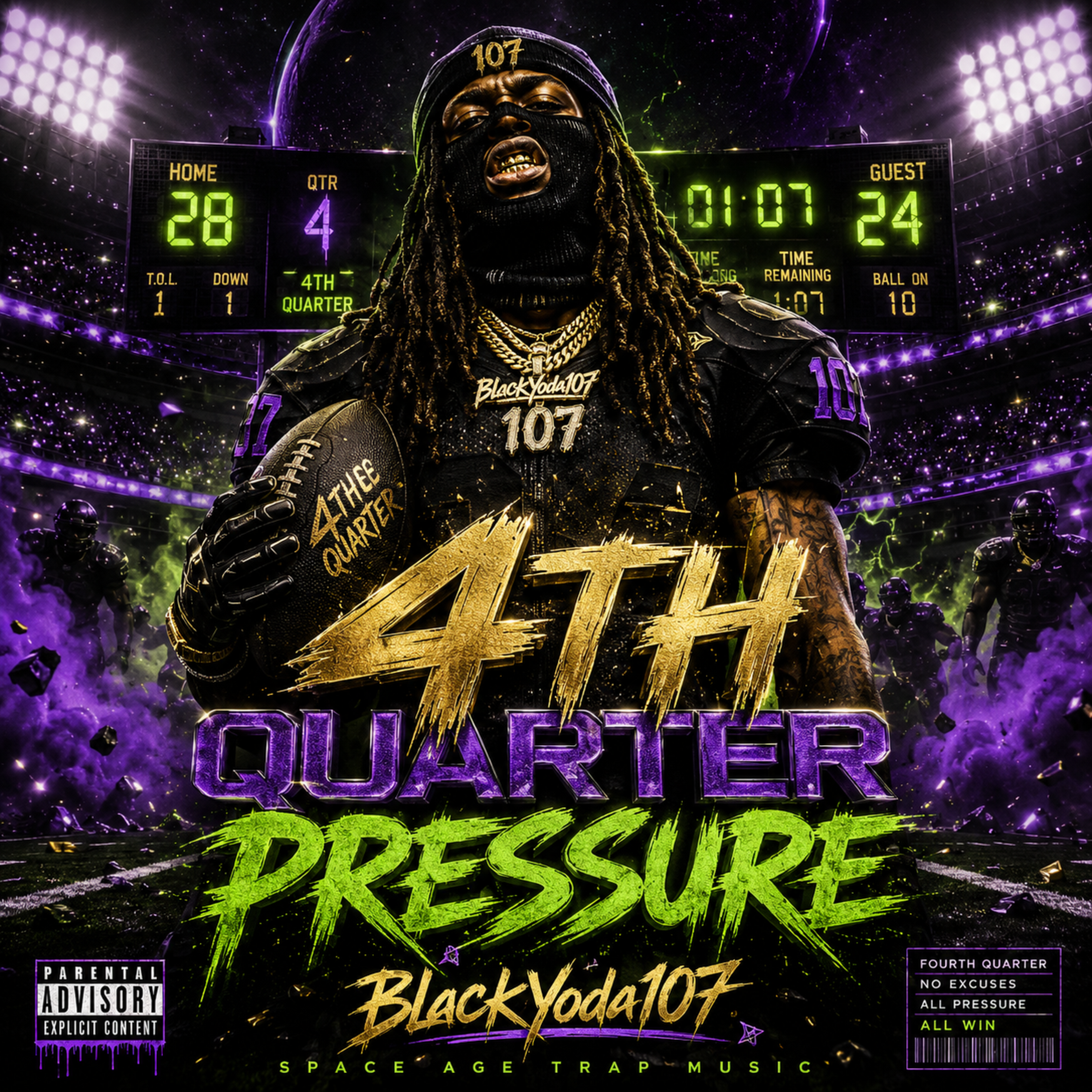 4th Quarter Pressure by BlackYoda107 cover art