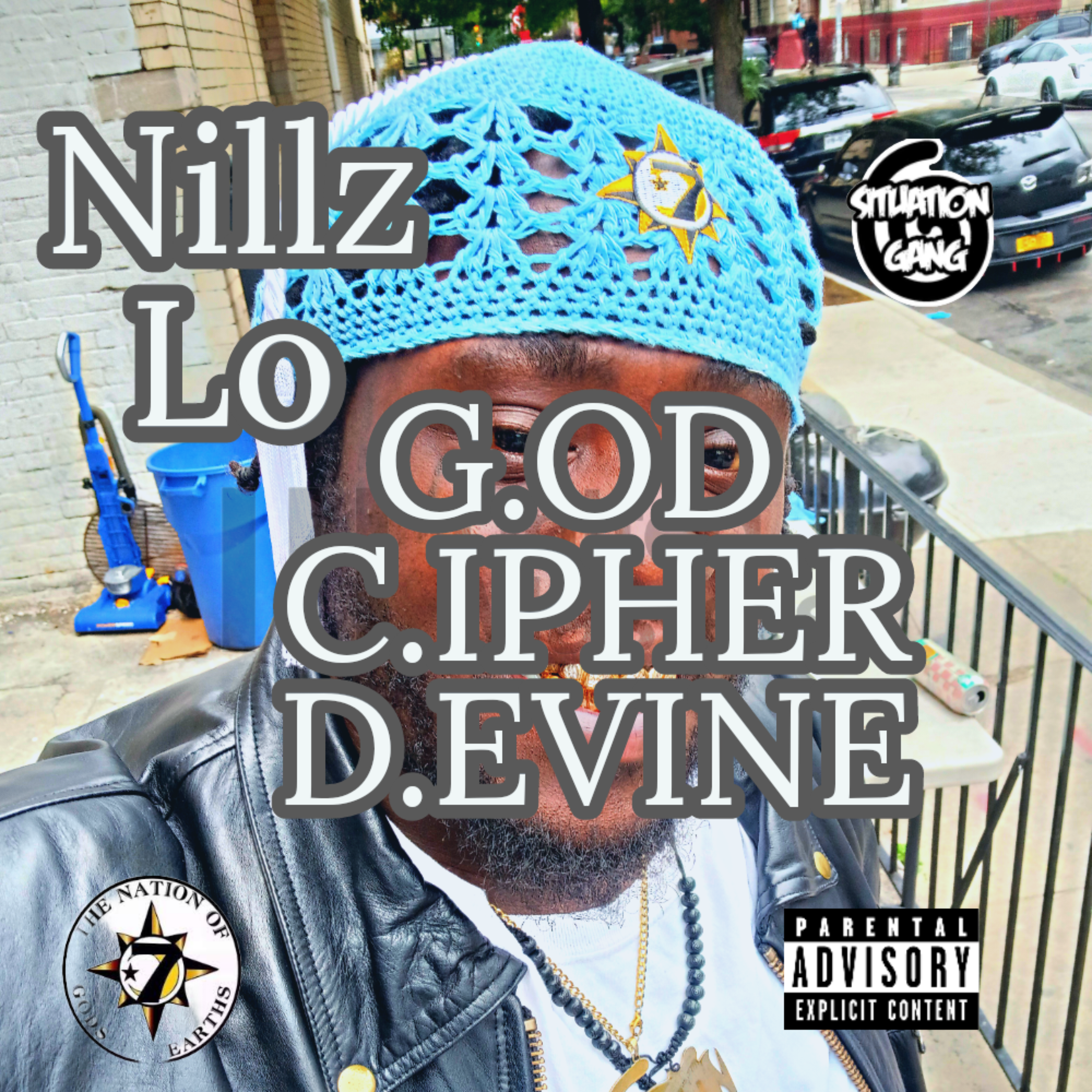 G.OD C.IPHER. D.EVINE artwork