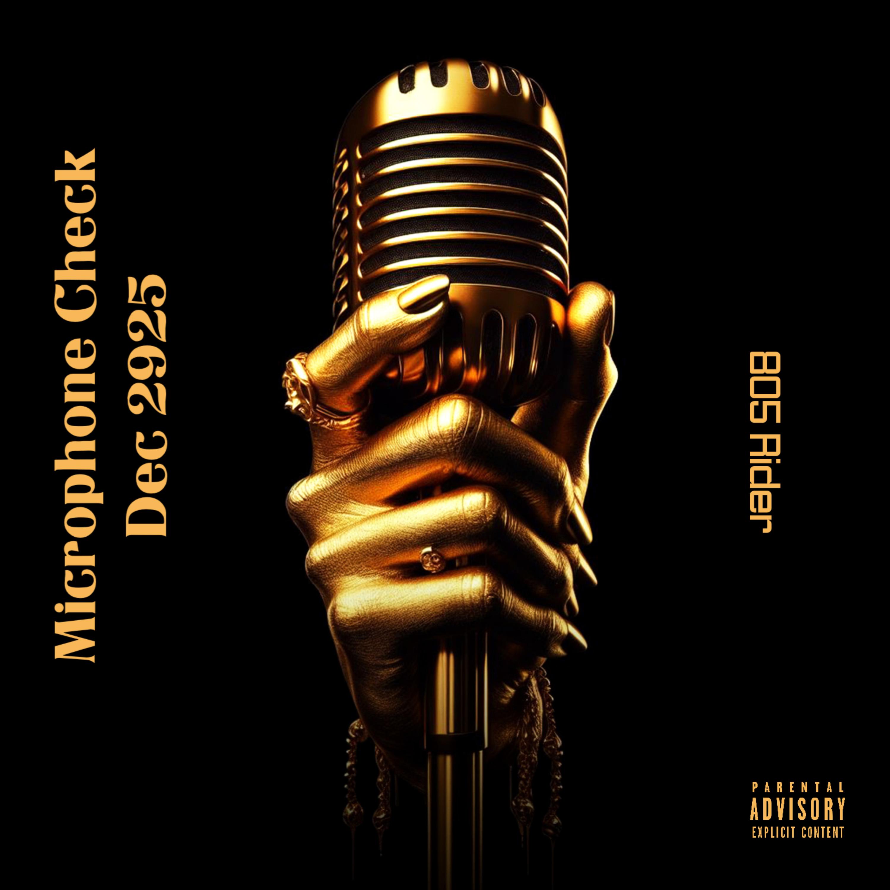 Microphone Check Dec 2025 artwork