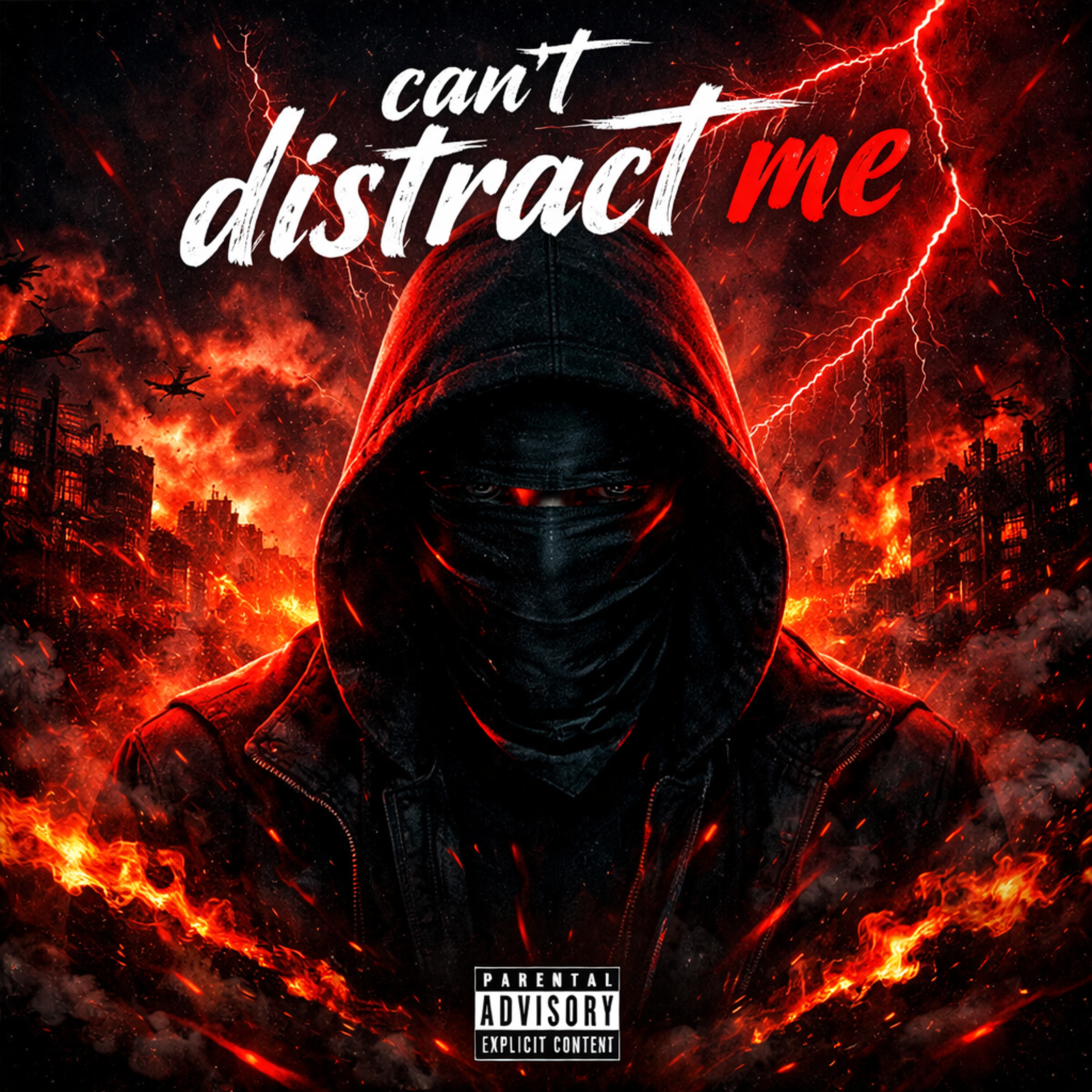 Can’t Distract Me by Ru Hunnit cover art