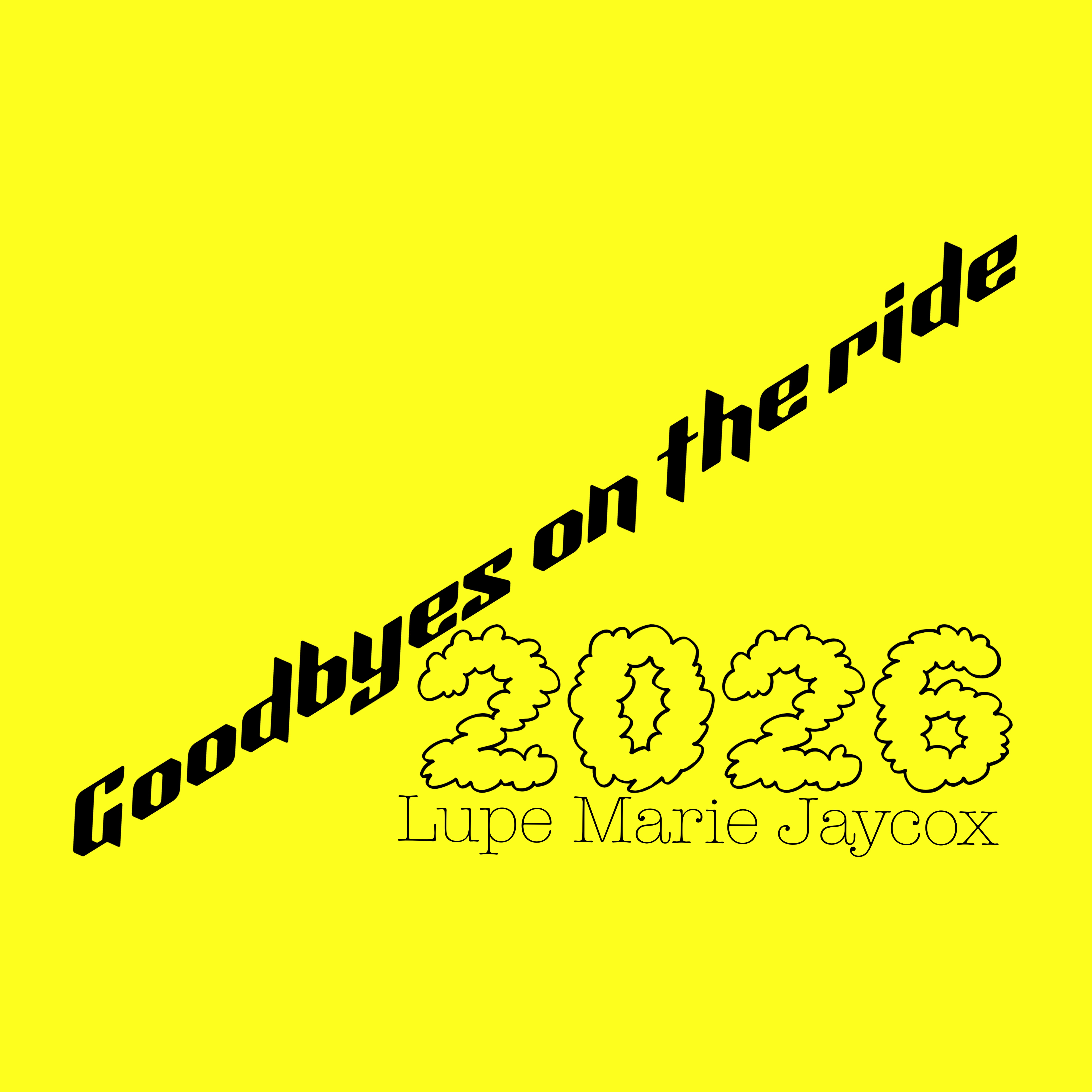 Goodbyes On The Ride artwork