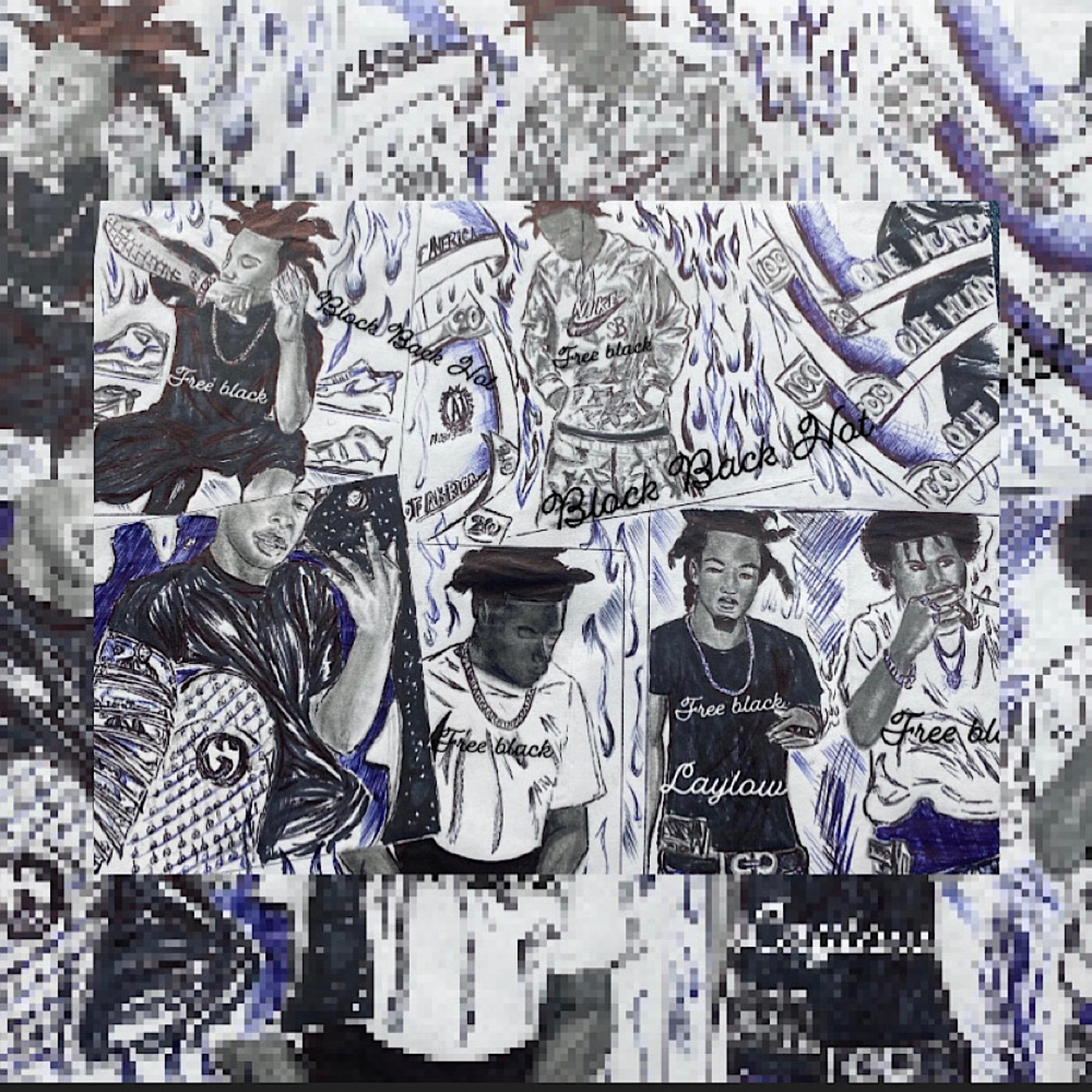 Block Back Hot by Laylow Demon cover art
