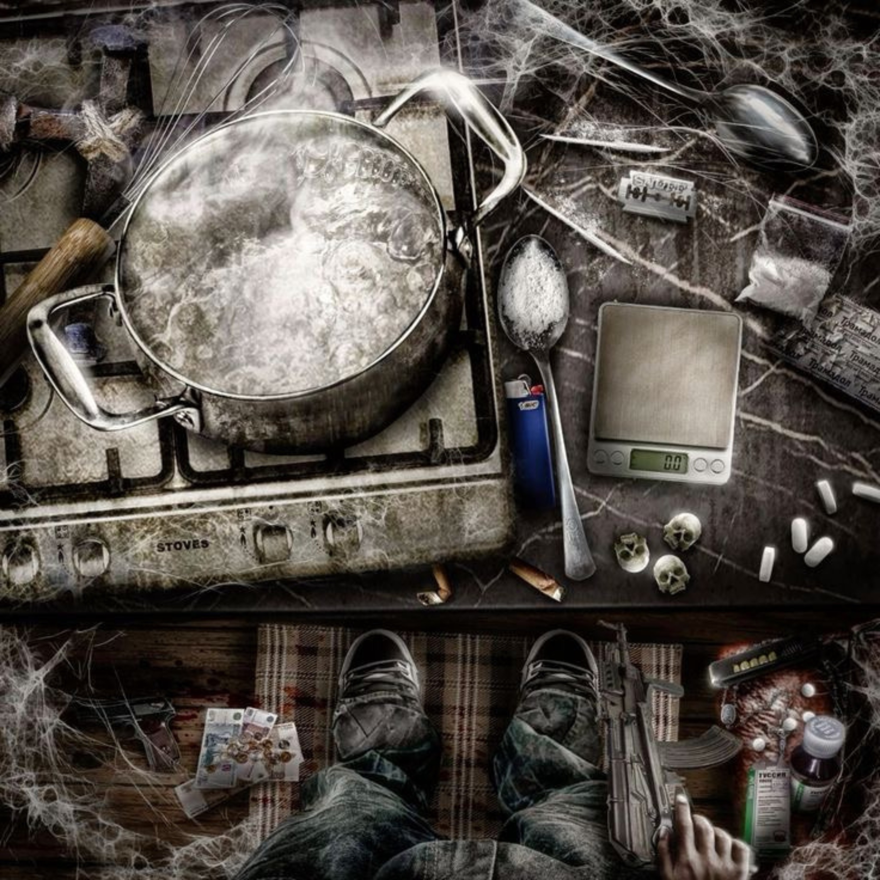Hustlers Mansion artwork