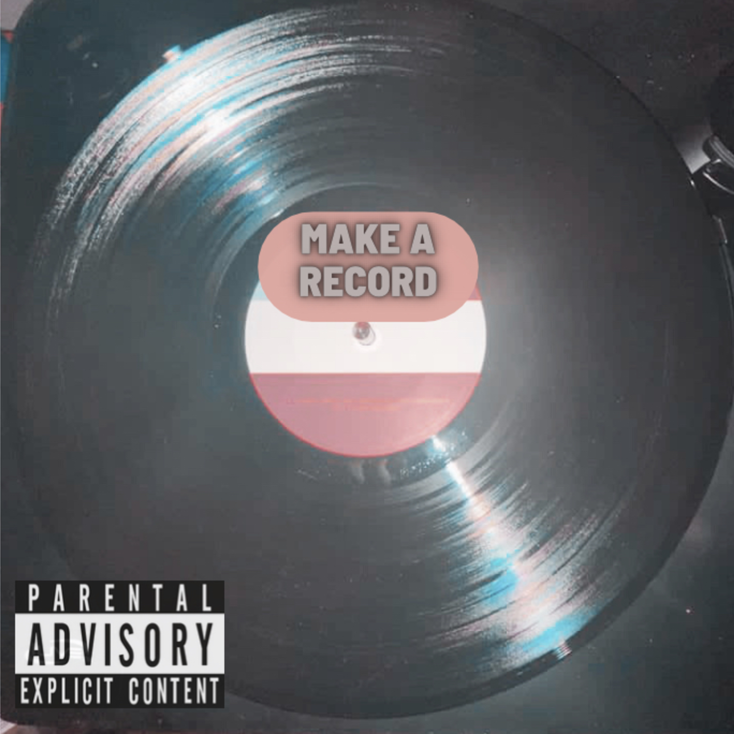 make a record artwork