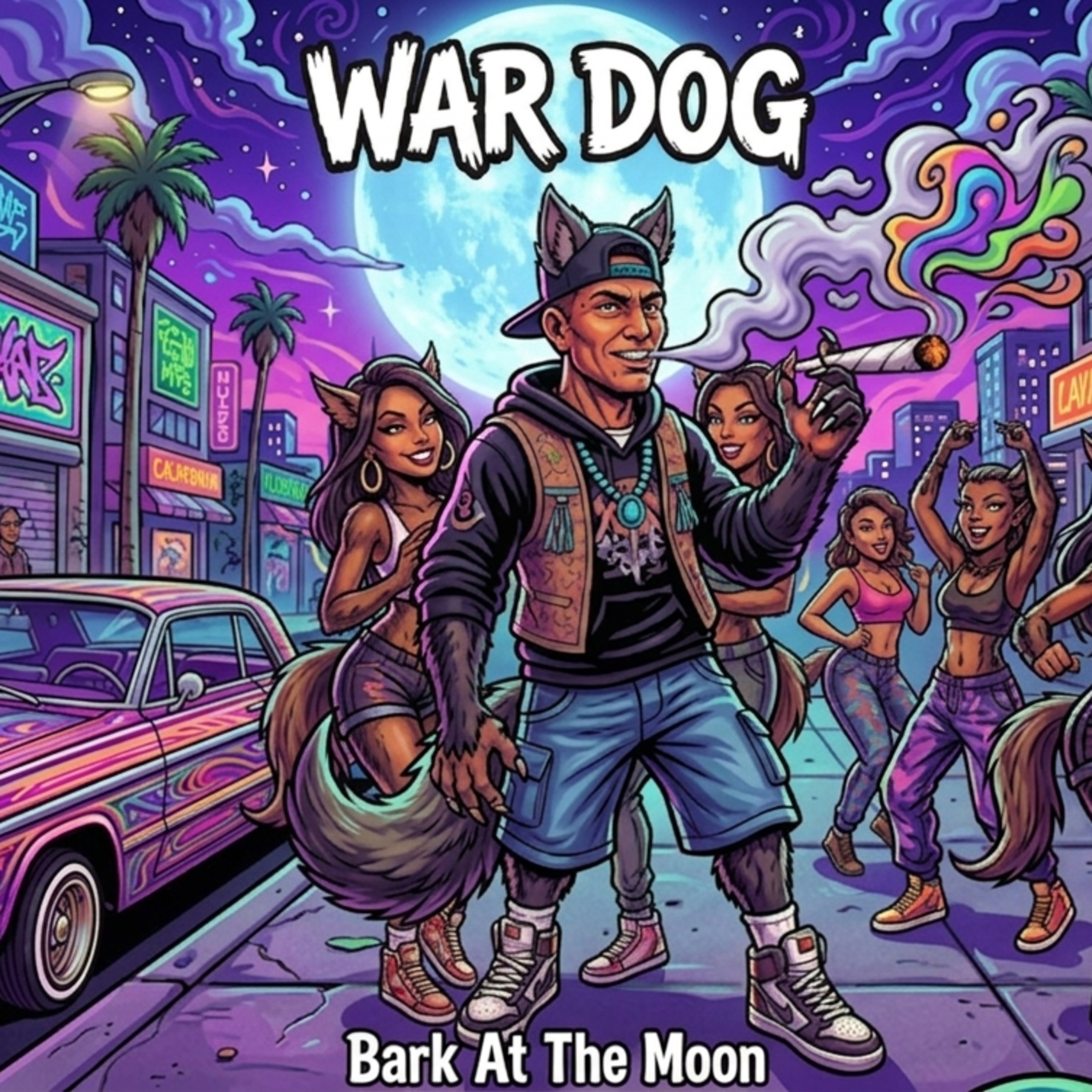 Bark At The Moon by War Dog cover art