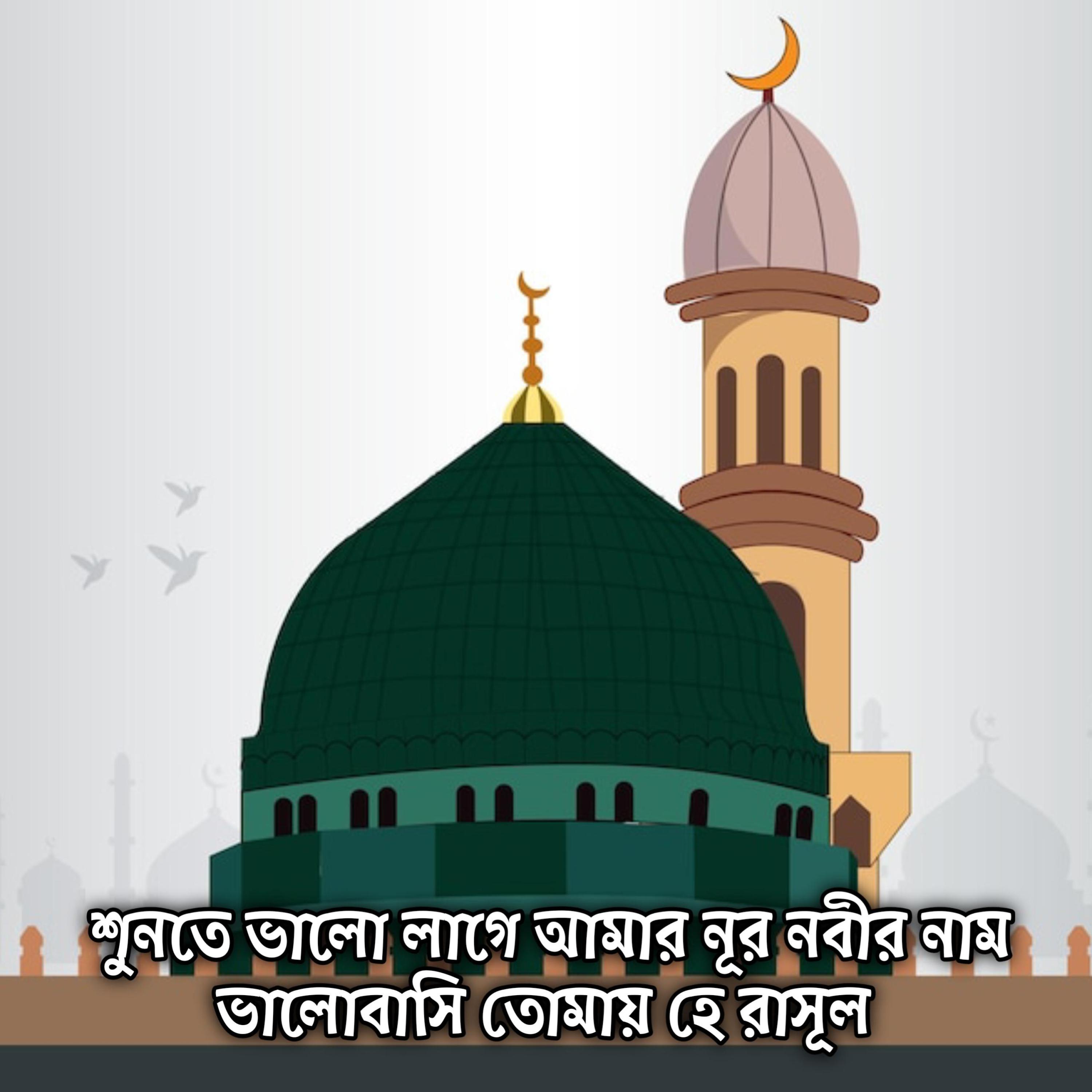 ভালোবাসি তোমায় হে রাসূল আমার নূর নবী Bhalobashi Tumai He Rasul Amar Nur Nabi by Mubin TusHar cover art