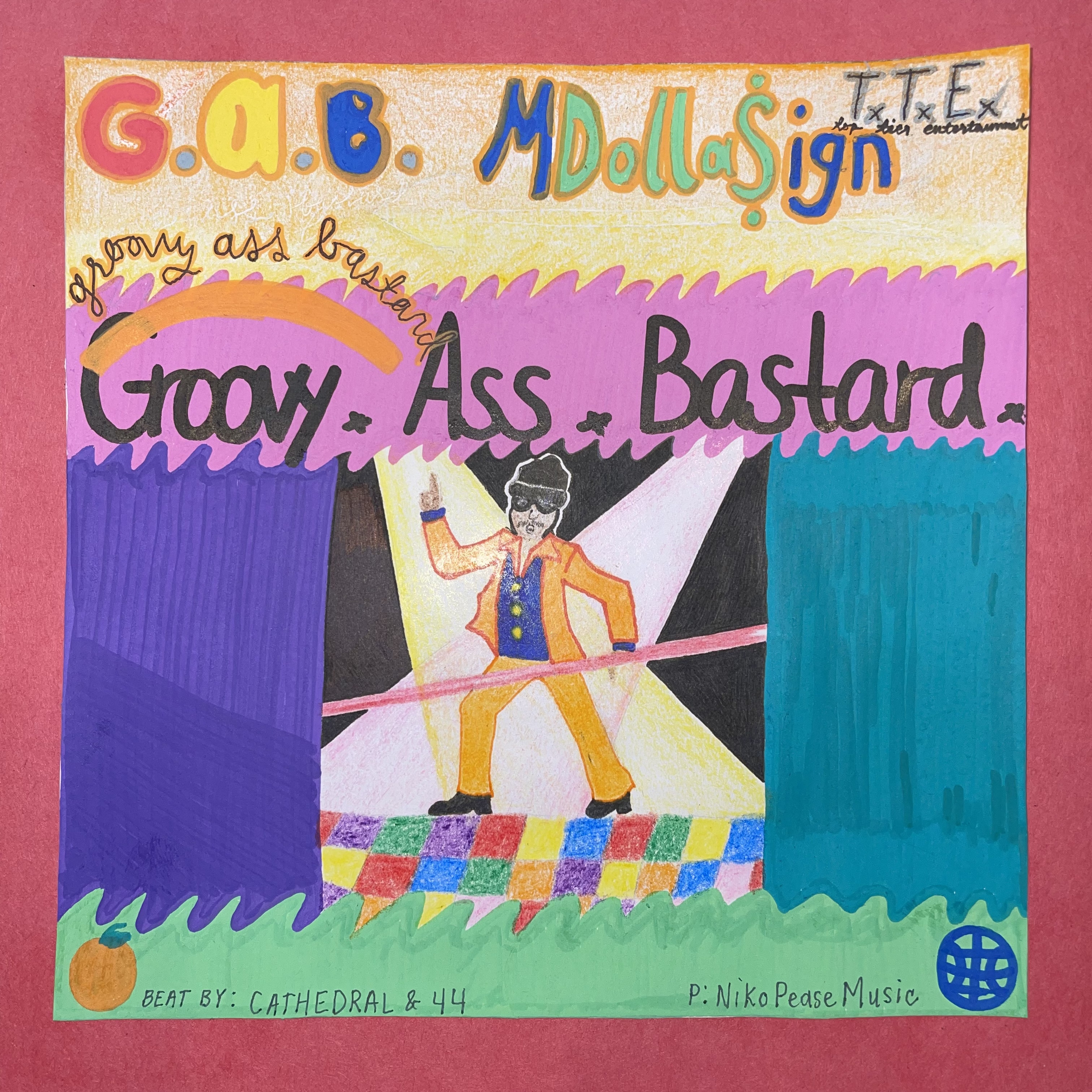 Groovy Ass Bastard (G.A.B.) artwork