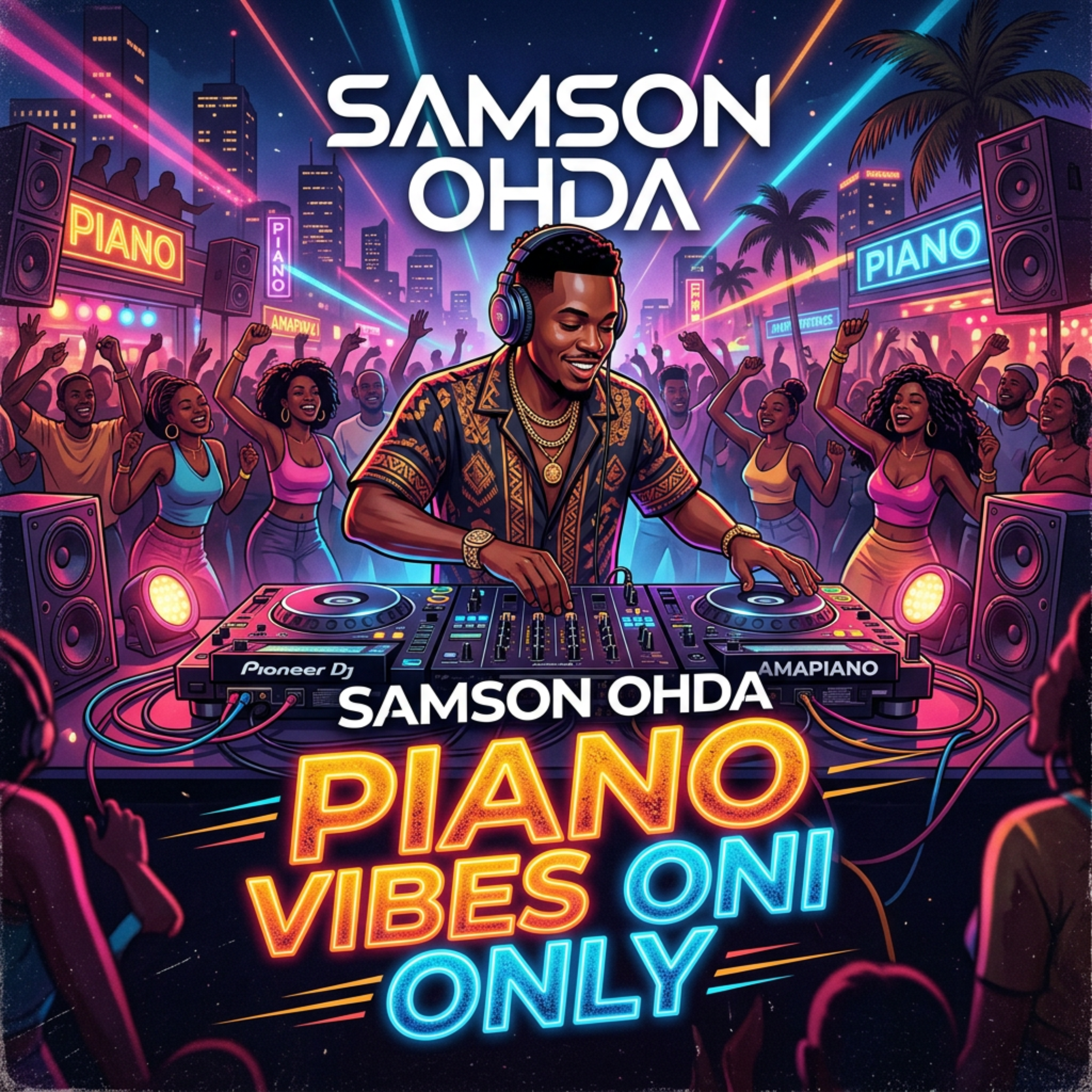 Piano Vibes Only by Samson Ohda  cover art