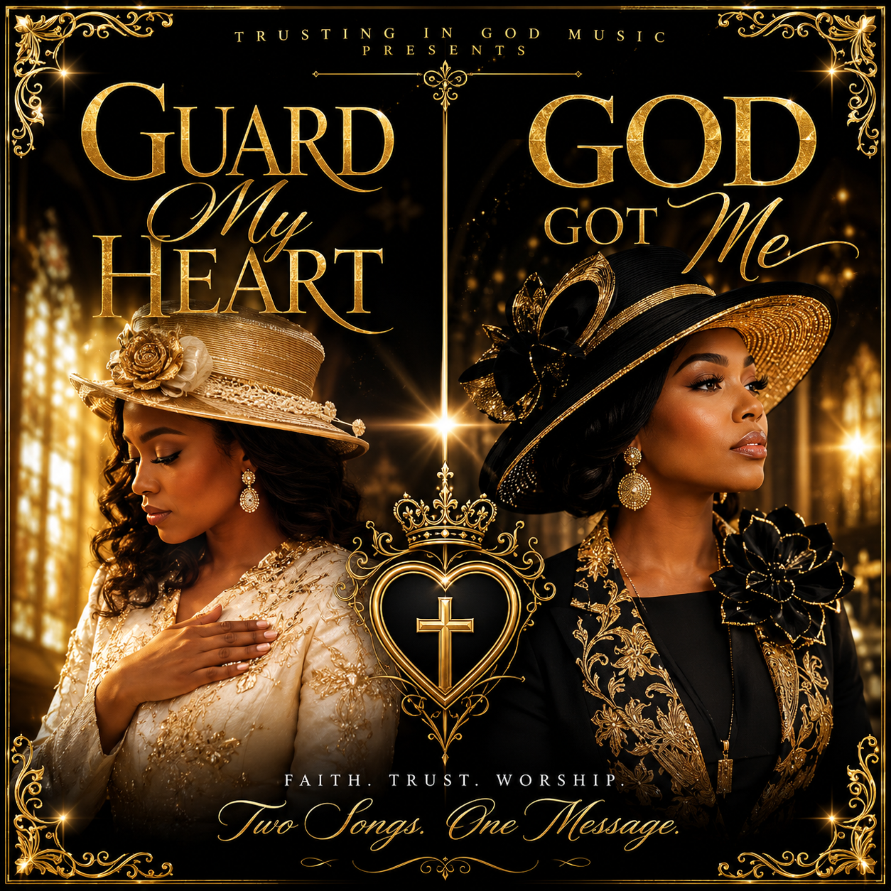 Guard My Heart / God Got Me by Trusting in God Music cover art