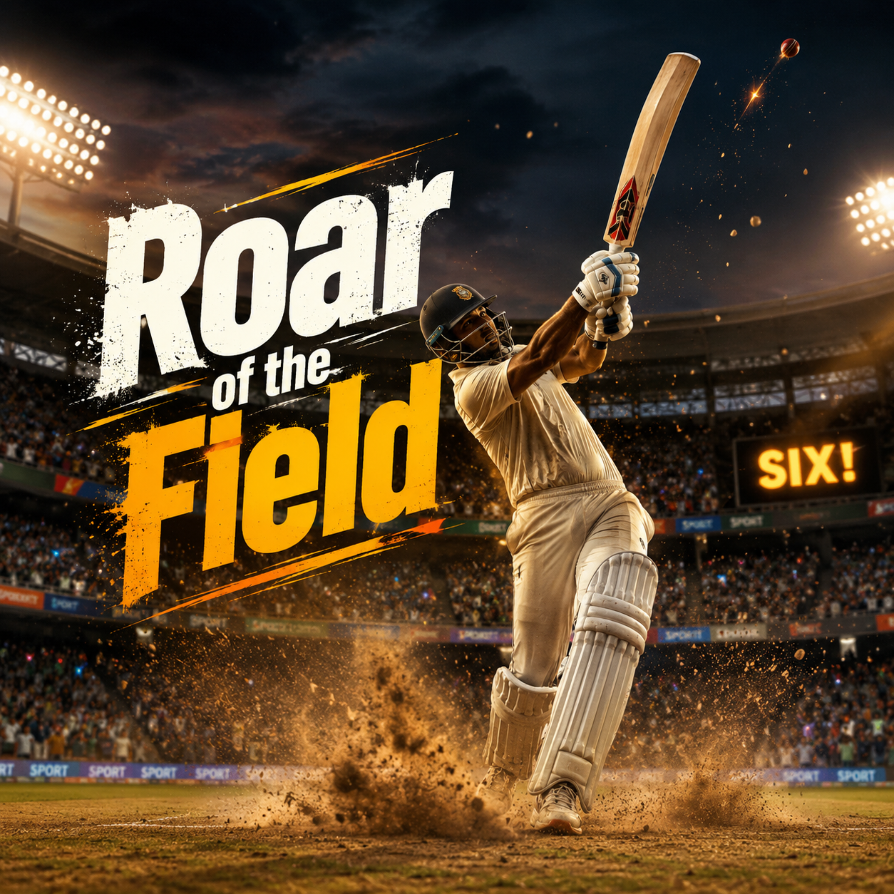 Roar of the Field (Icc Cup) by Rabiul Karim cover art