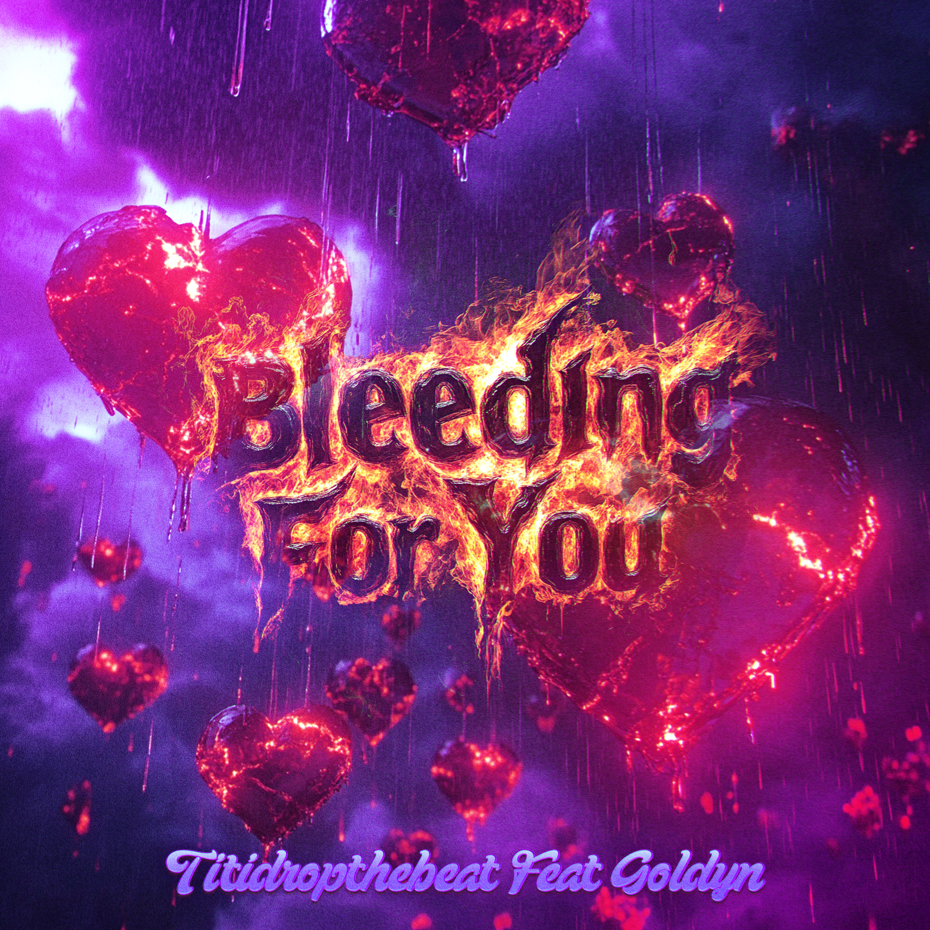 BLEEDING FOR YOU artwork