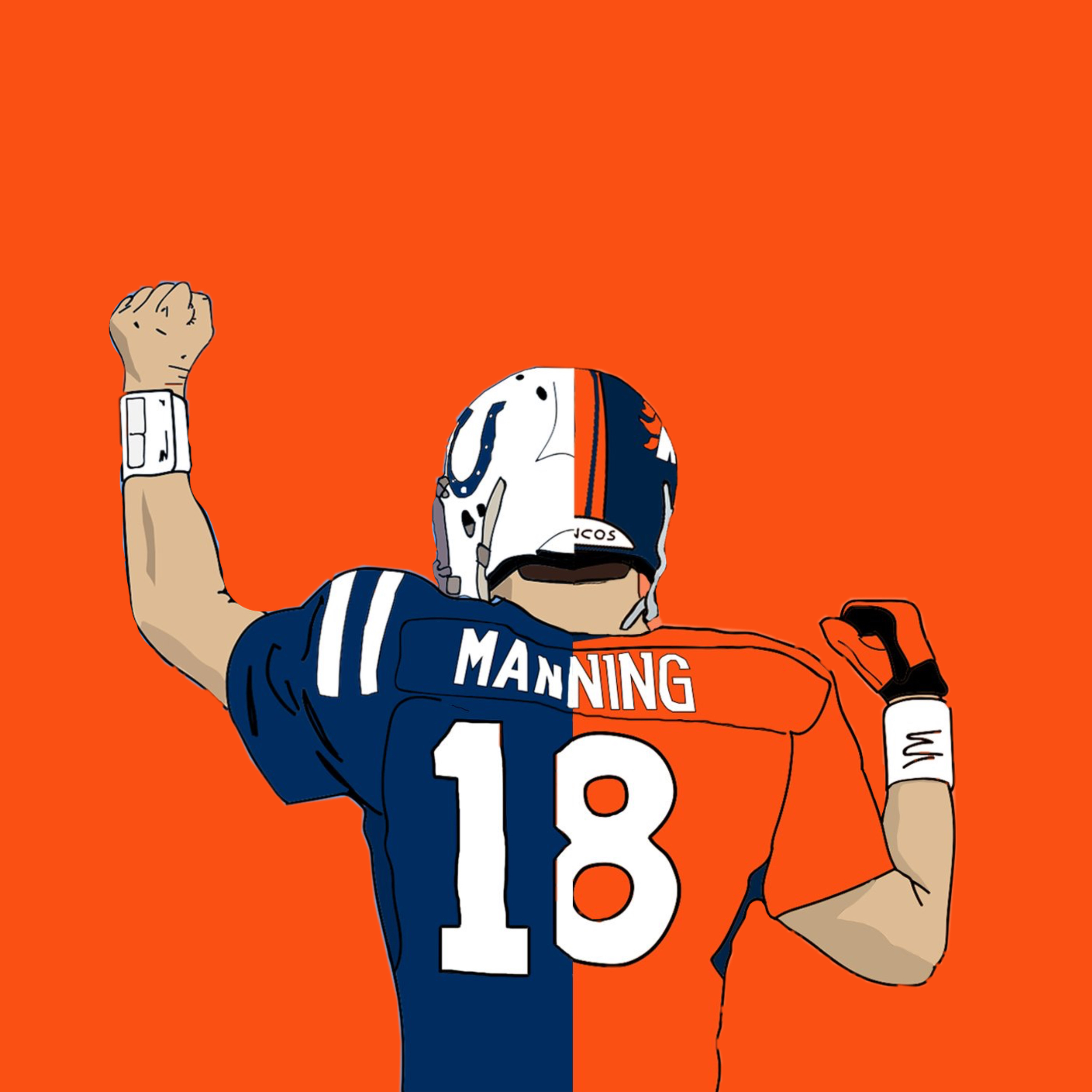 Peyton Manning artwork