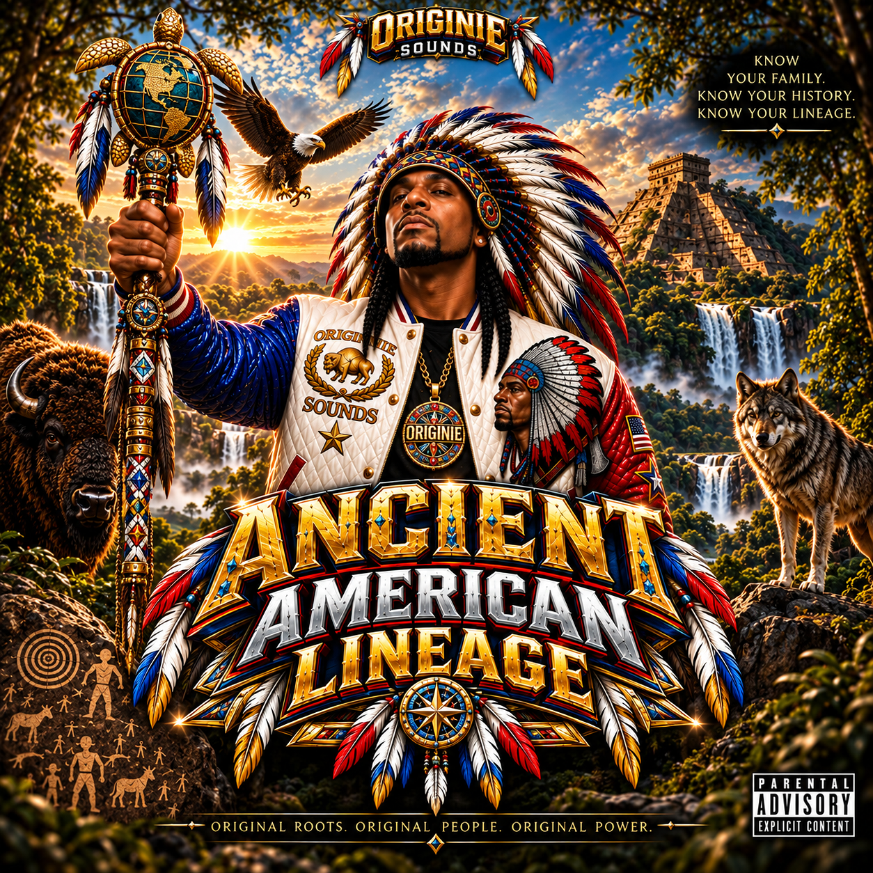 Ancient American Lineage by Originie Sounds cover art