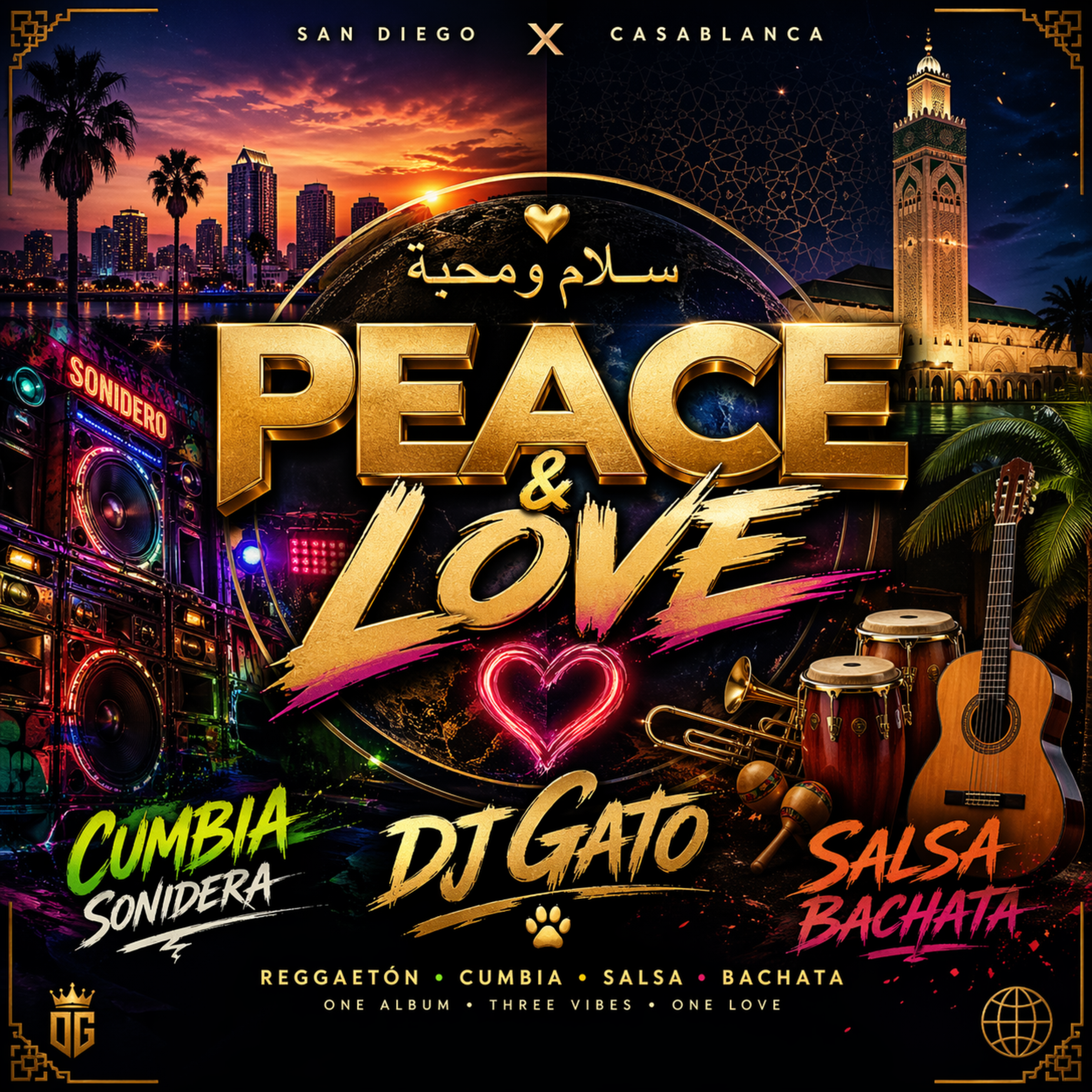 Peace & Love _ سلام ومحبة- artwork