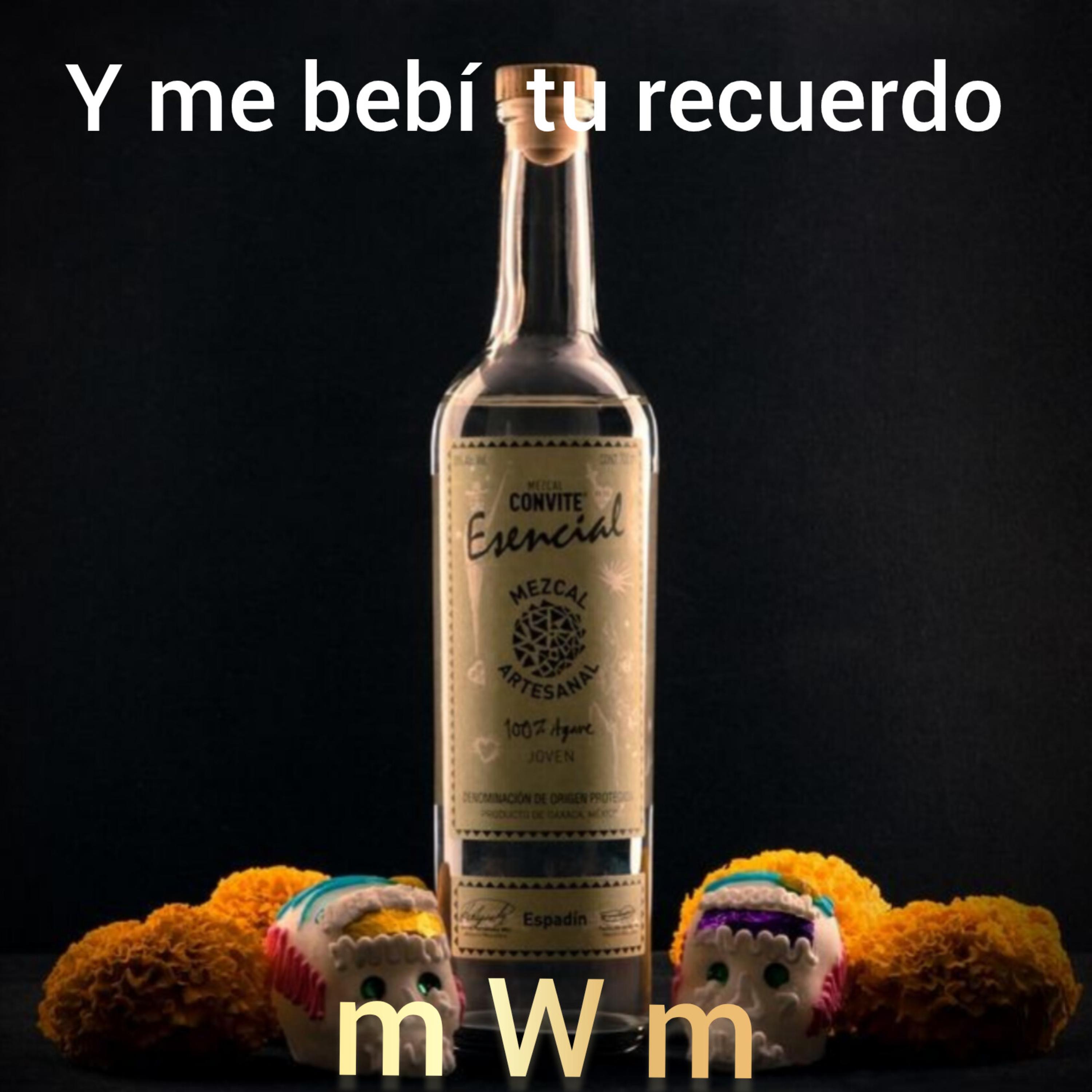 y me bebi tu recuerdo artwork